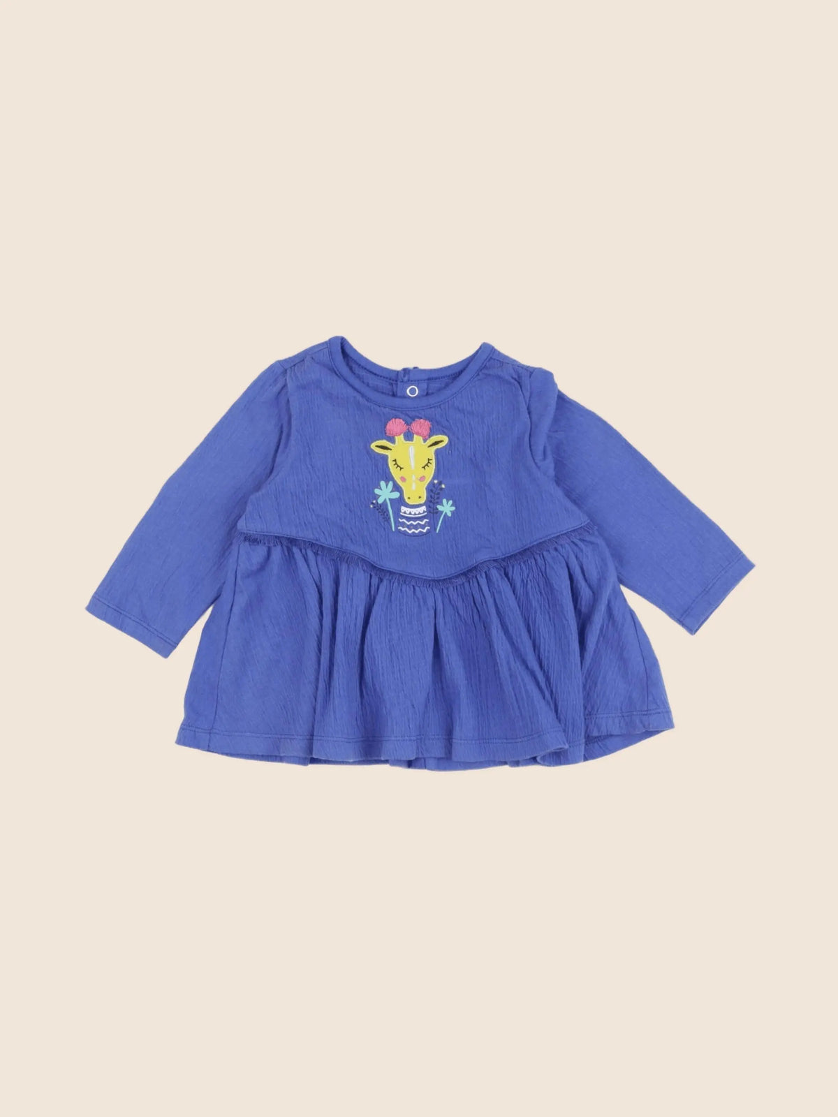 Catimini - robe bleu - 6 mois