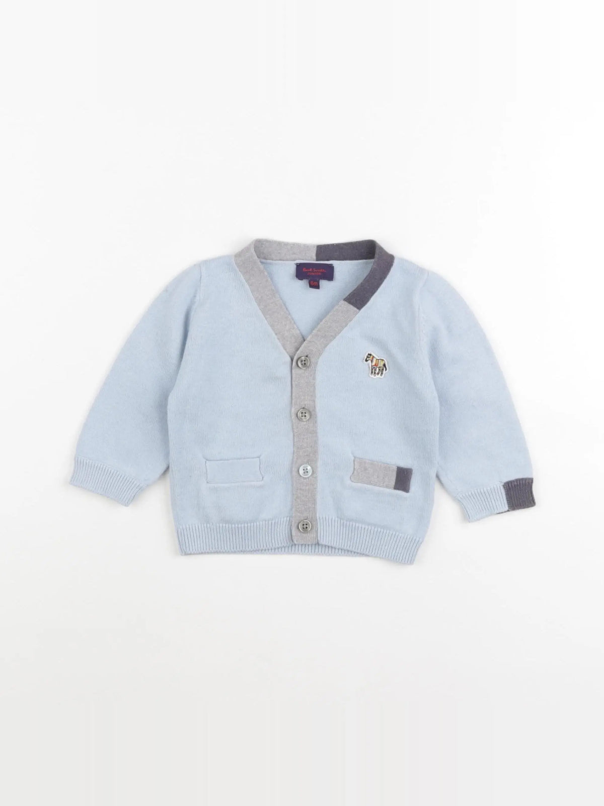 Paul Smith - gilet bleu - 6 mois