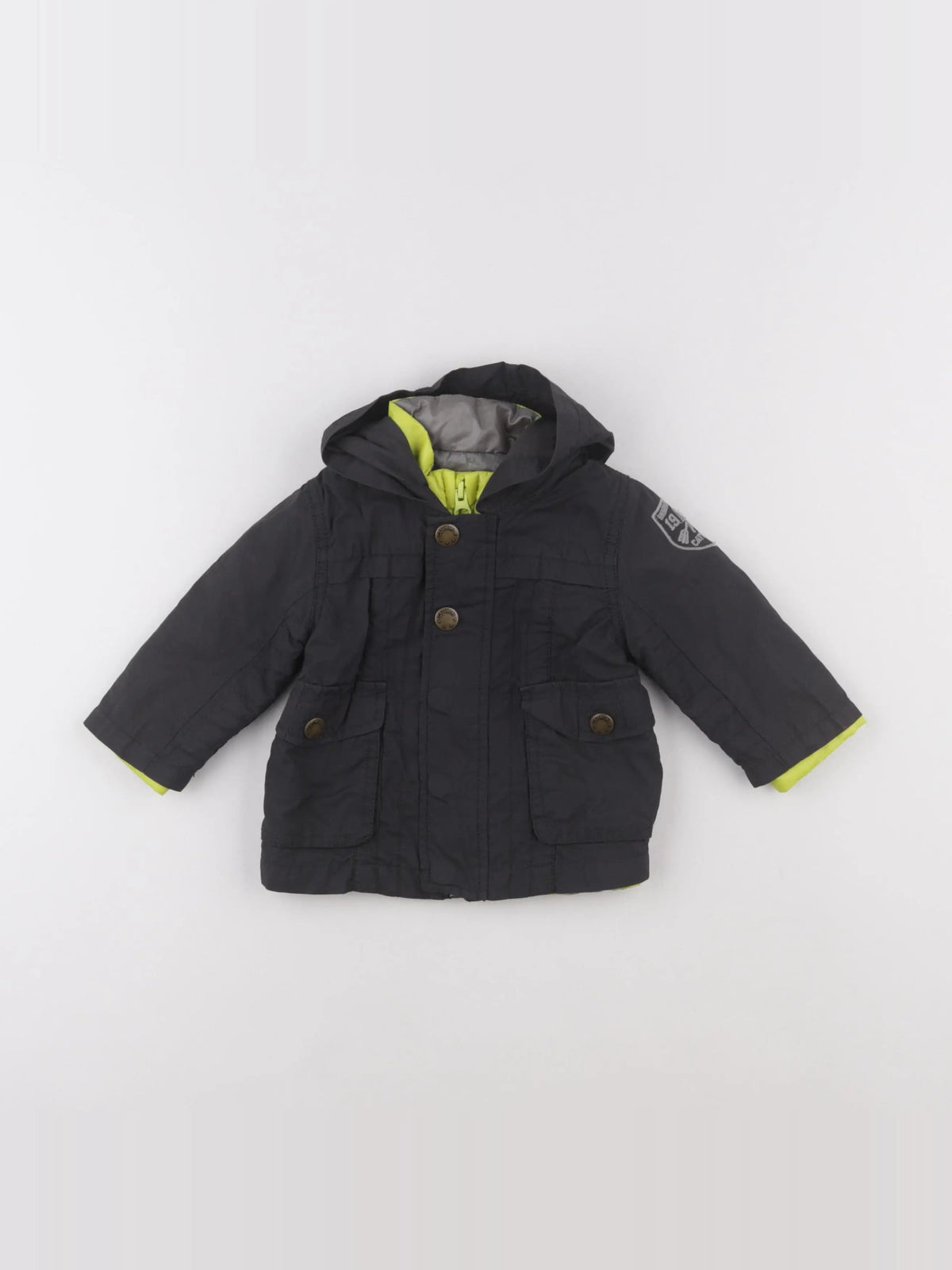 Catimini - veste gris - 6 mois