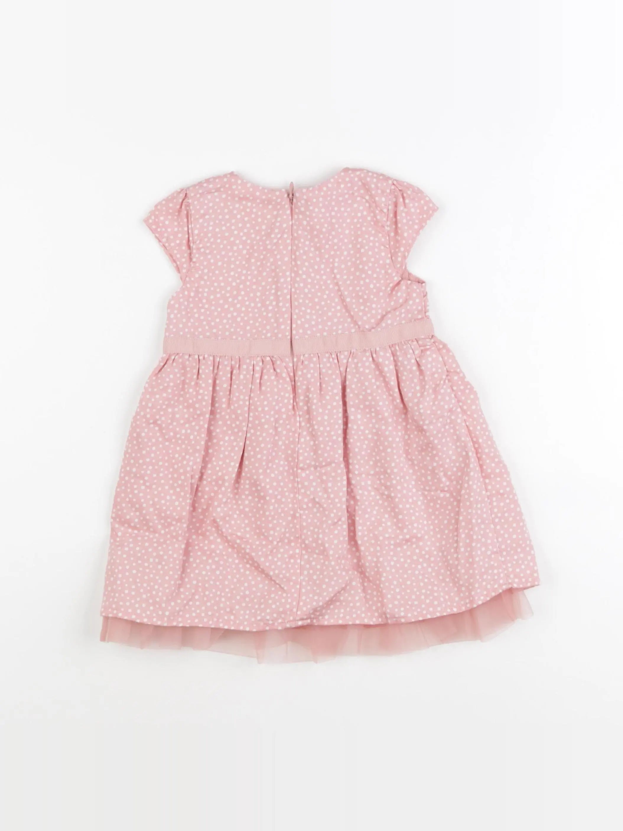 s.Oliver - robe rose - 12 mois