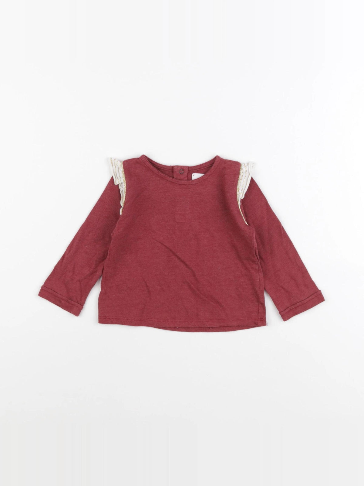 Blune - tee-shirt rouge - 12 mois