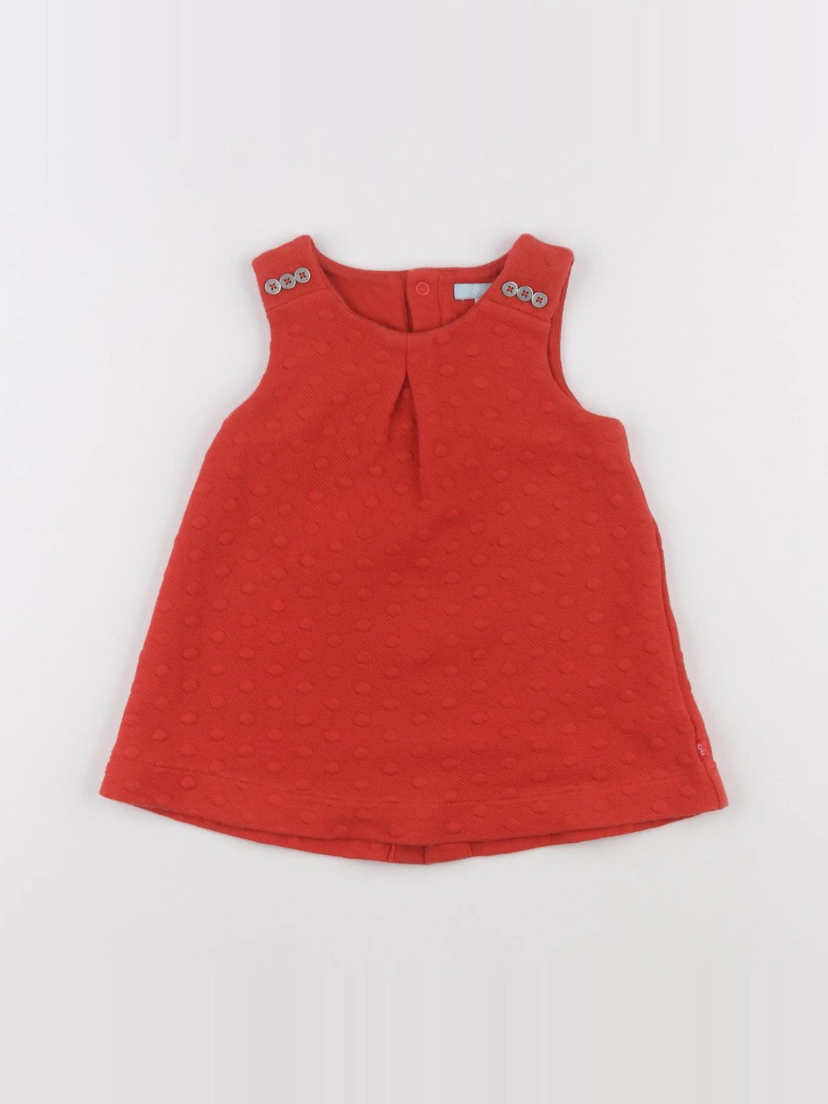 Obaïbi - robe orange - 12 mois