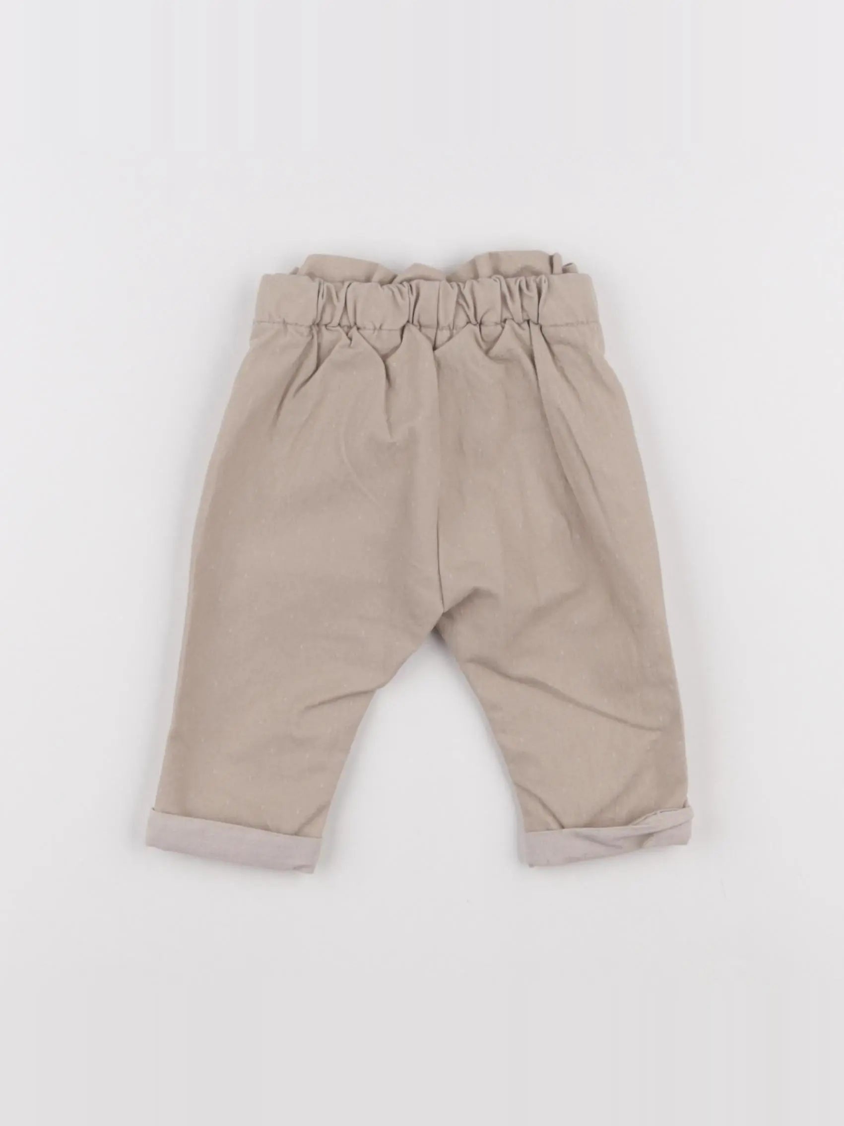 Obaïbi - pantalon beige - 3 mois