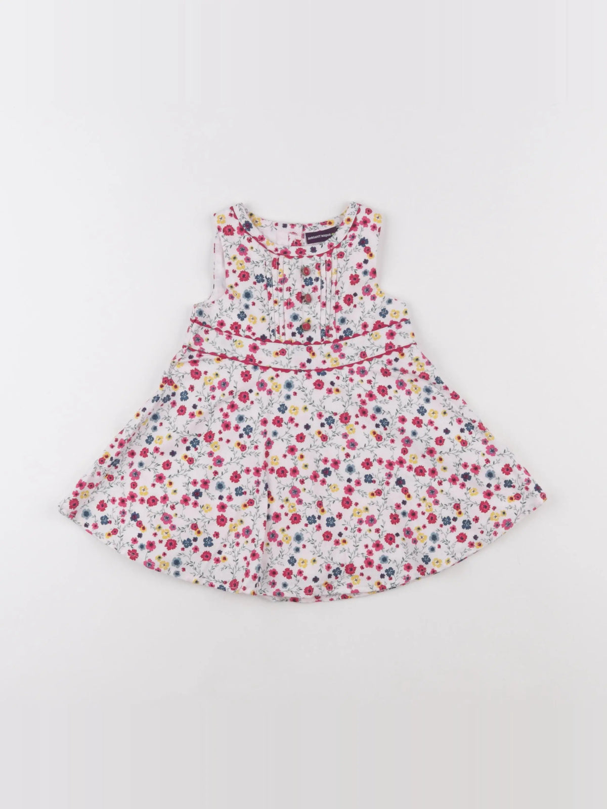 Sergent Major - robe multicolore - 6 mois