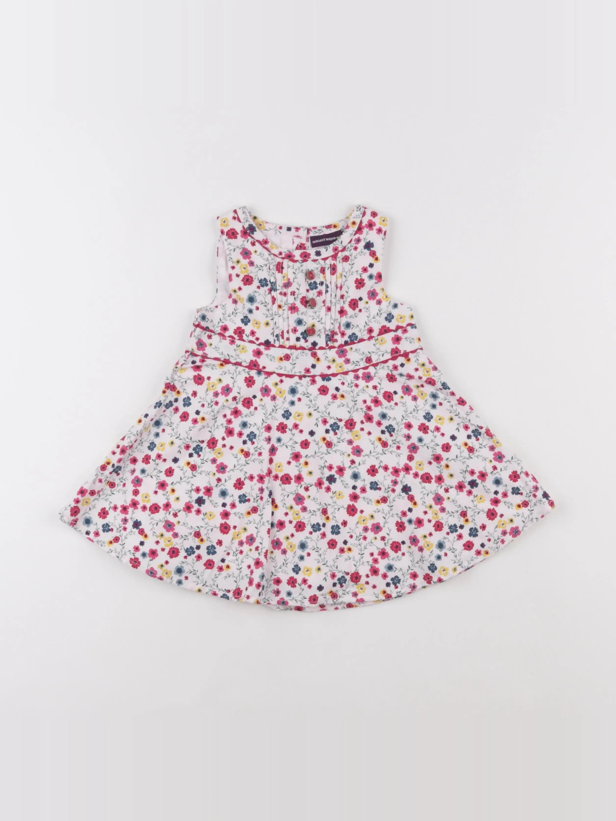 Sergent Major - robe multicolore - 6 mois