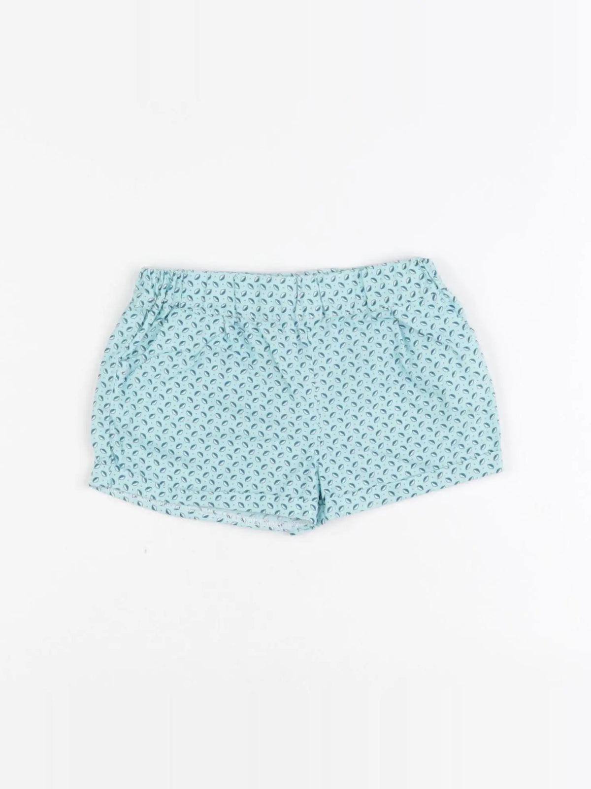 Obaïbi - short bleu - 6 mois