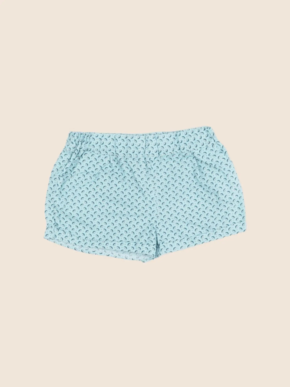 Obaïbi - short bleu - 6 mois