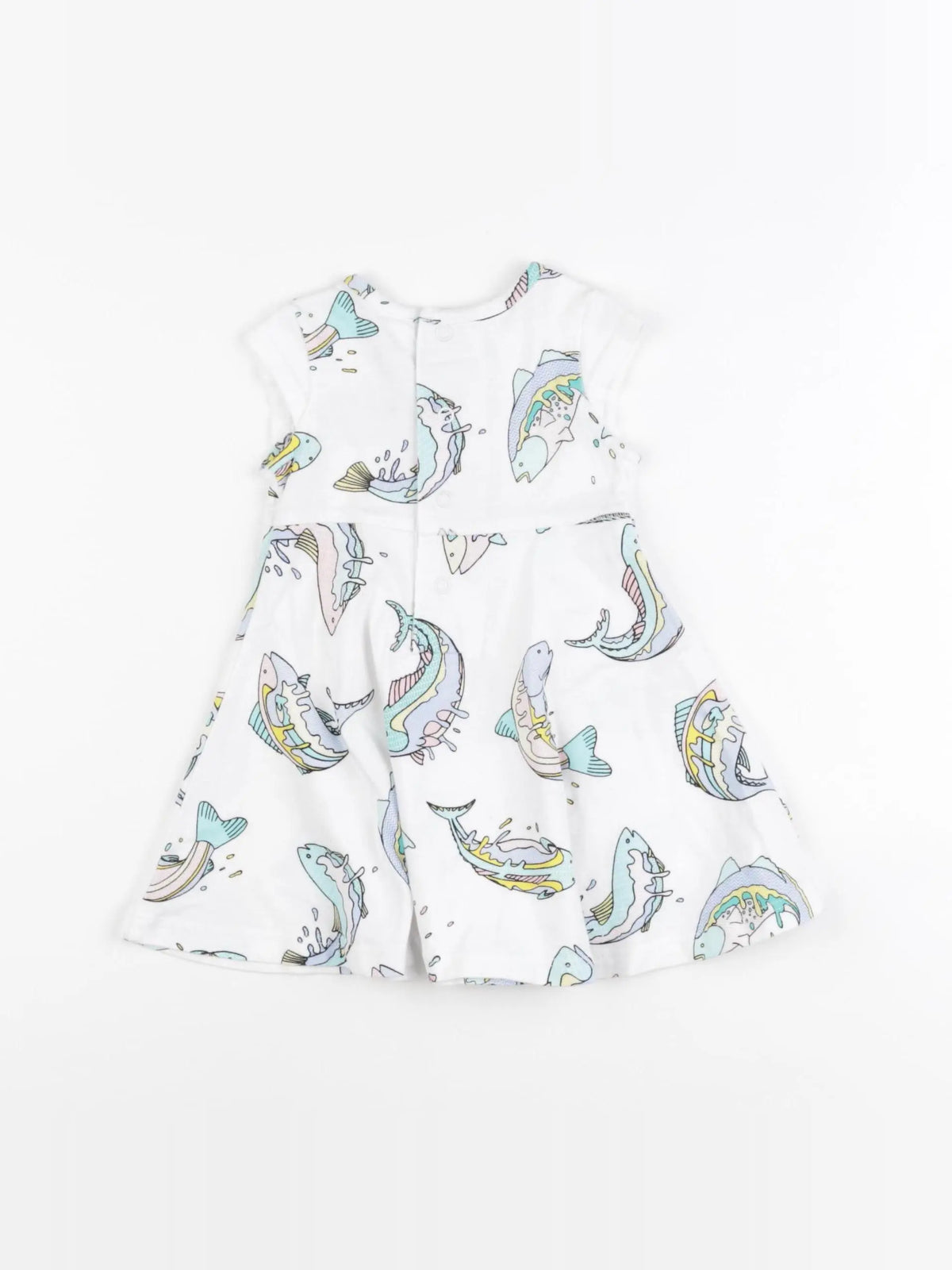 Kenzo - robe blanc - 6 mois