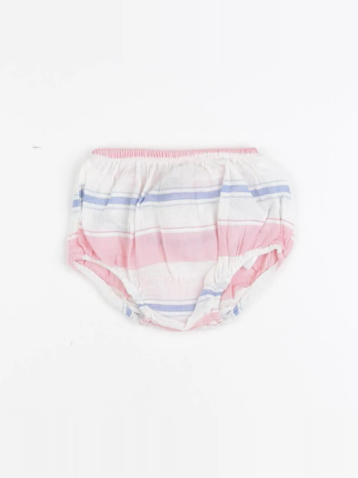 Sergent Major - bloomer bleu, rose - 3 mois