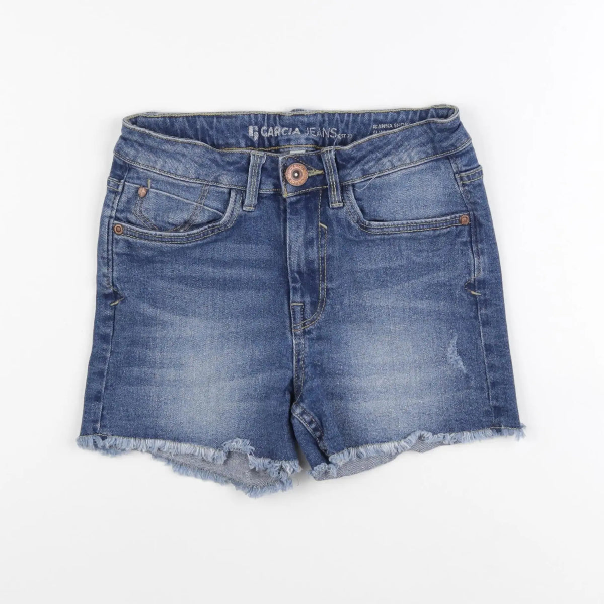 Garcia - short bleu - 12 ans
