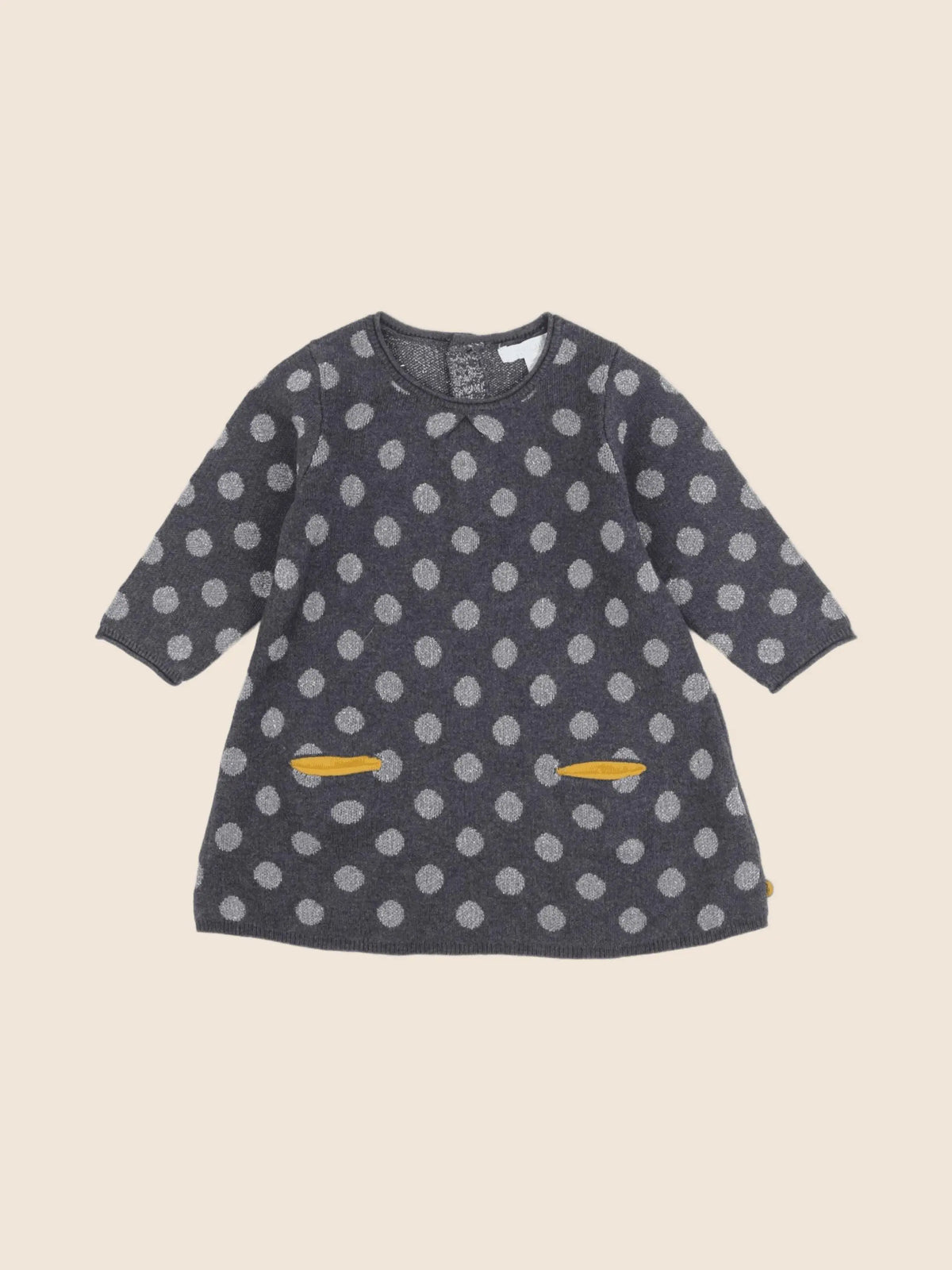 Obaïbi - robe argent, gris - 6 mois