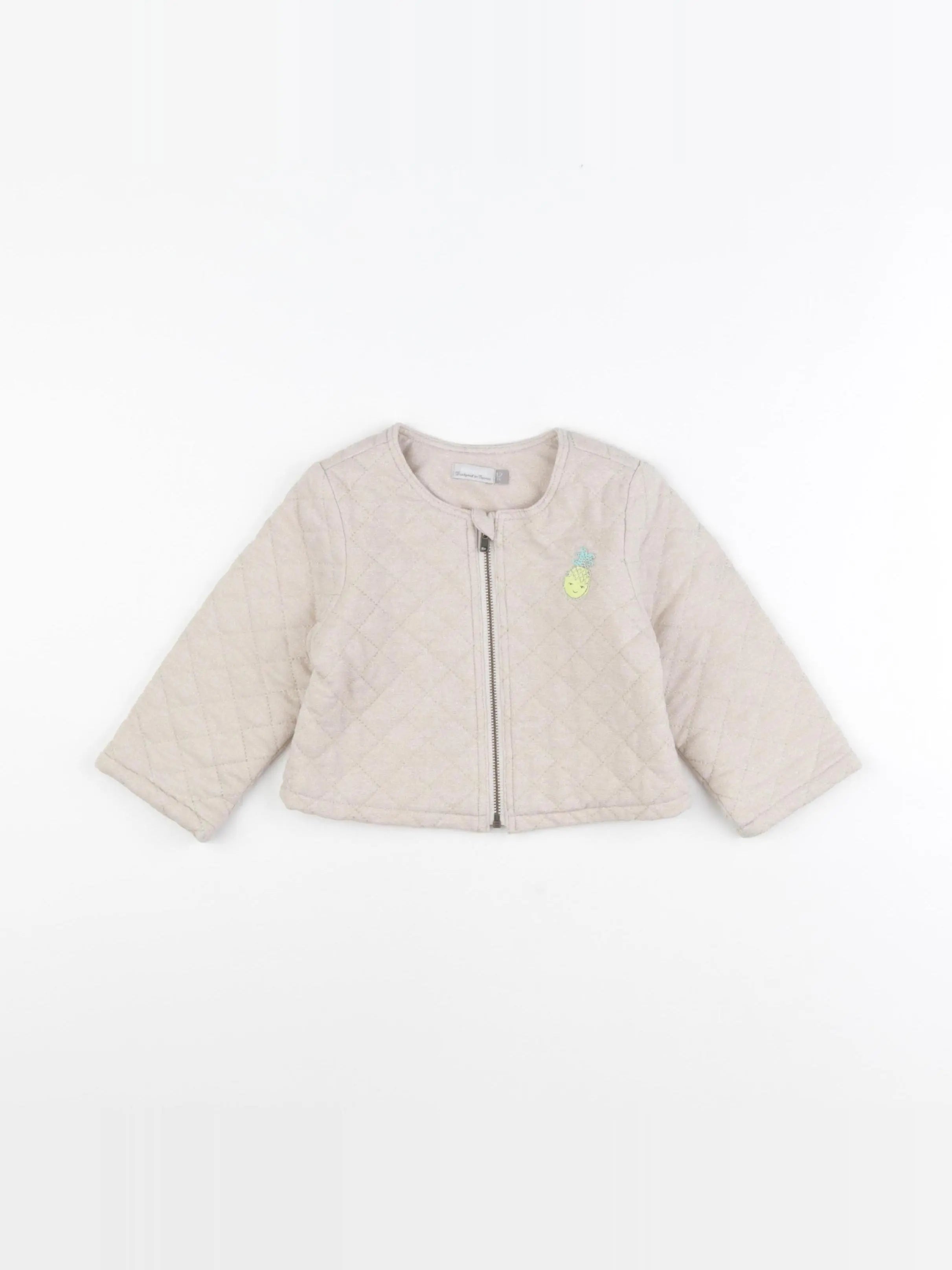 Catimini - sweat réversible or - 12 mois