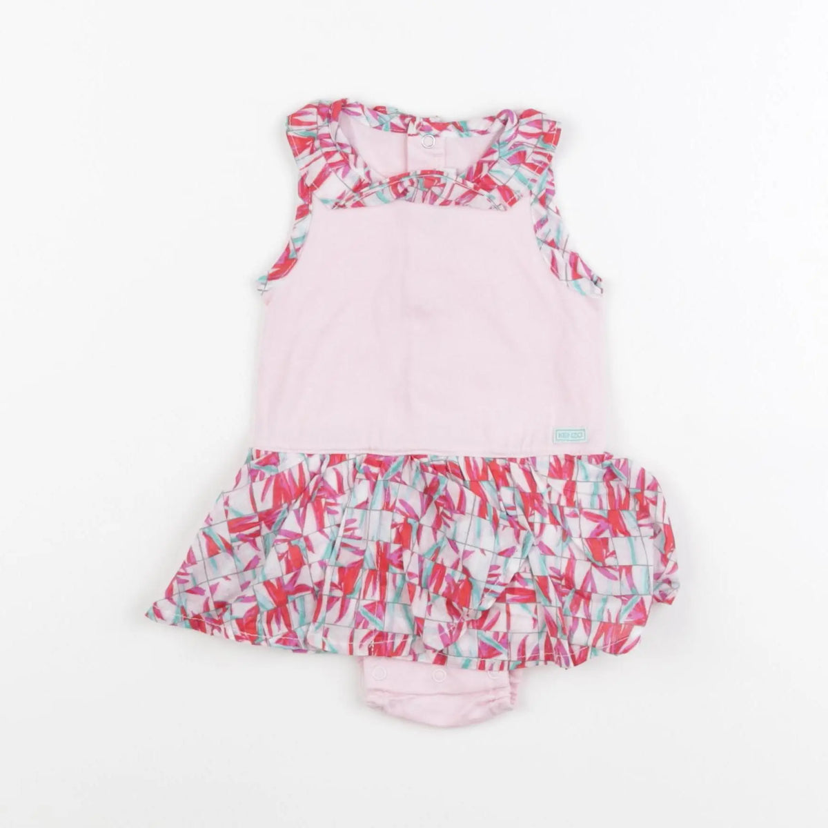 Kenzo - body robe rose - 3 mois