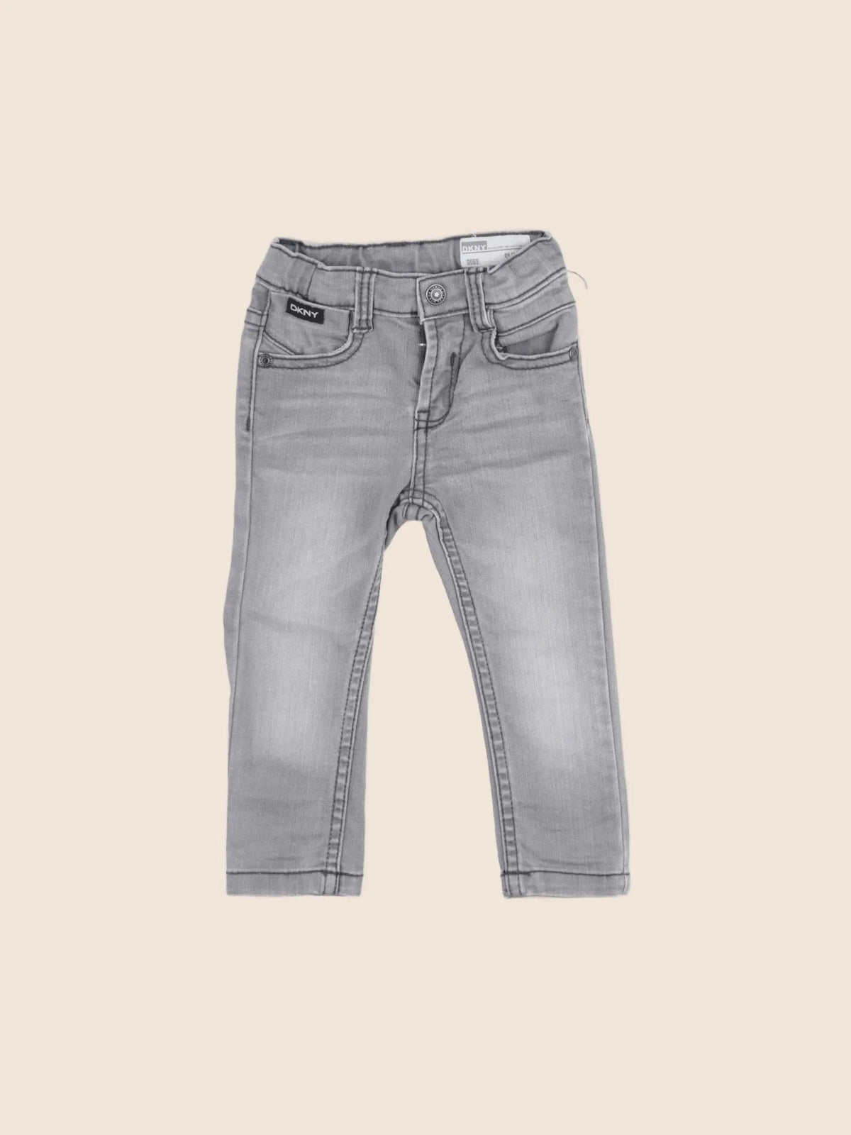 Dkny - jean gris - 9 mois
