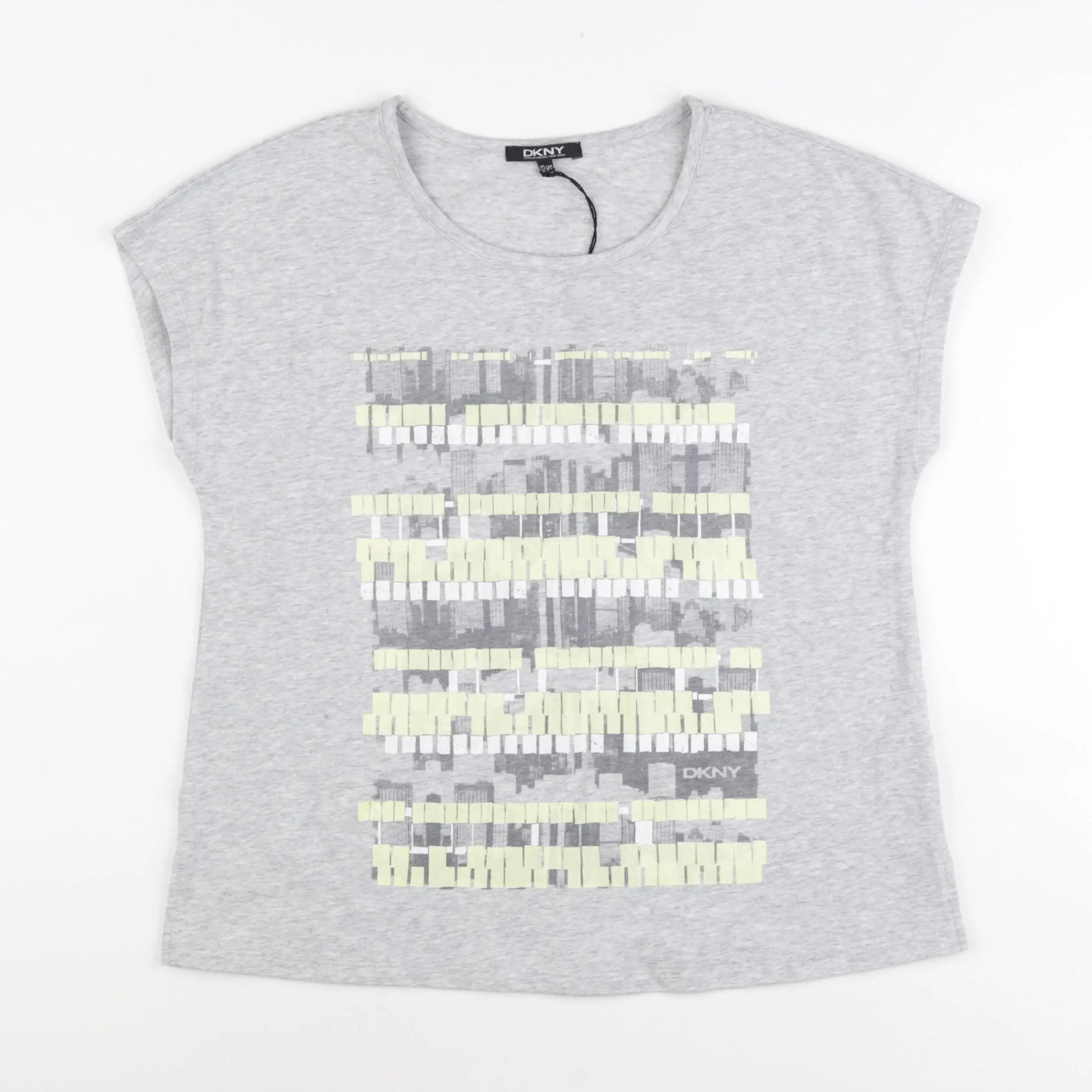 Dkny - tee-shirt gris - 12 ans
