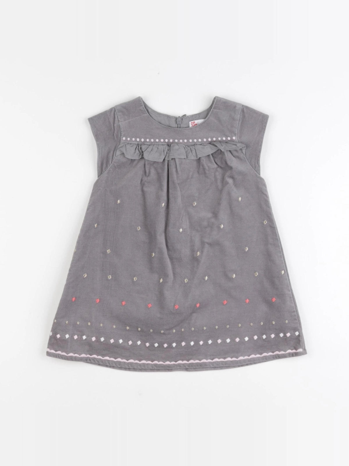 DPAM - robe gris - 9 mois
