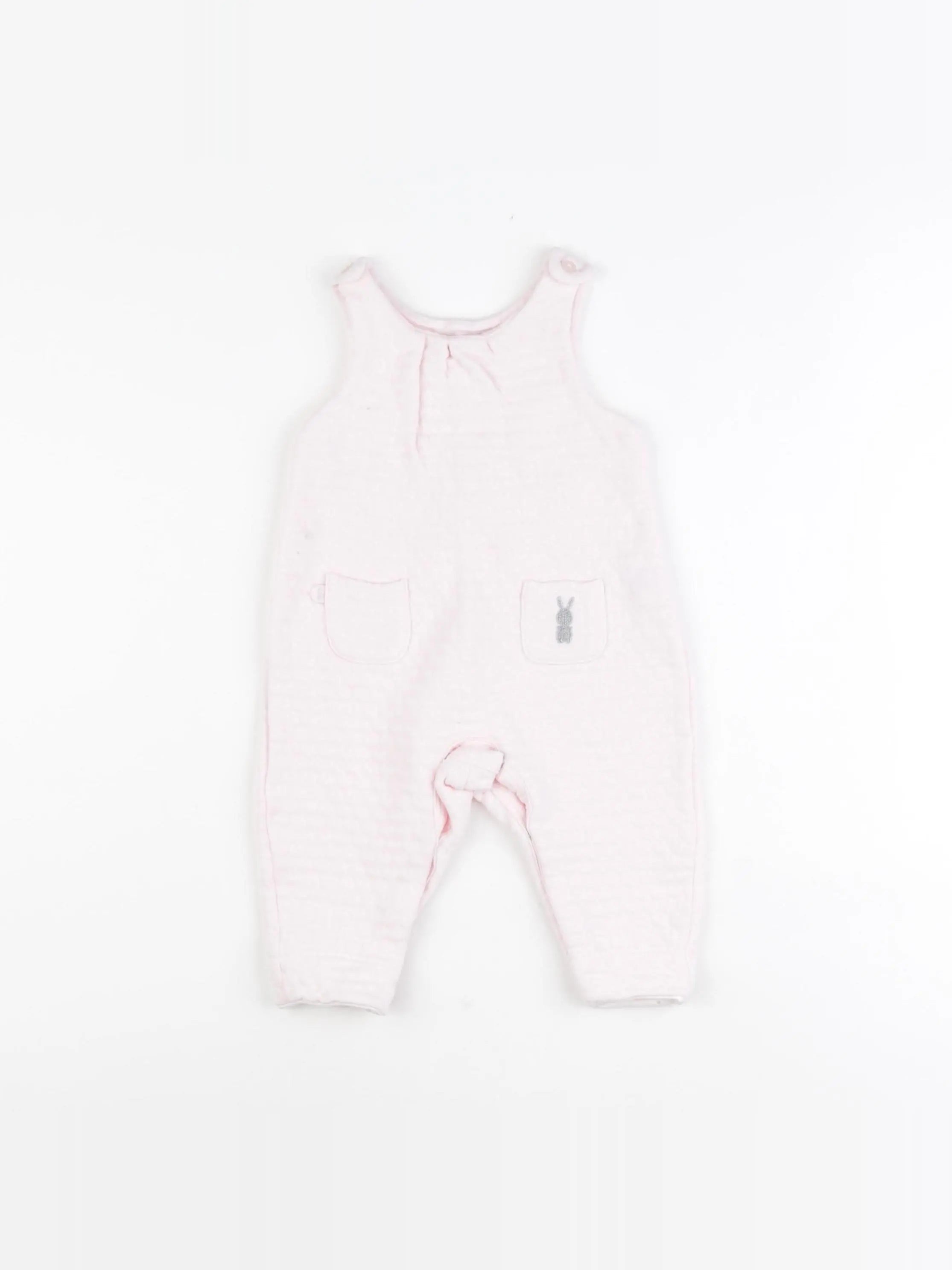 Obaïbi - salopette rose - 3 mois