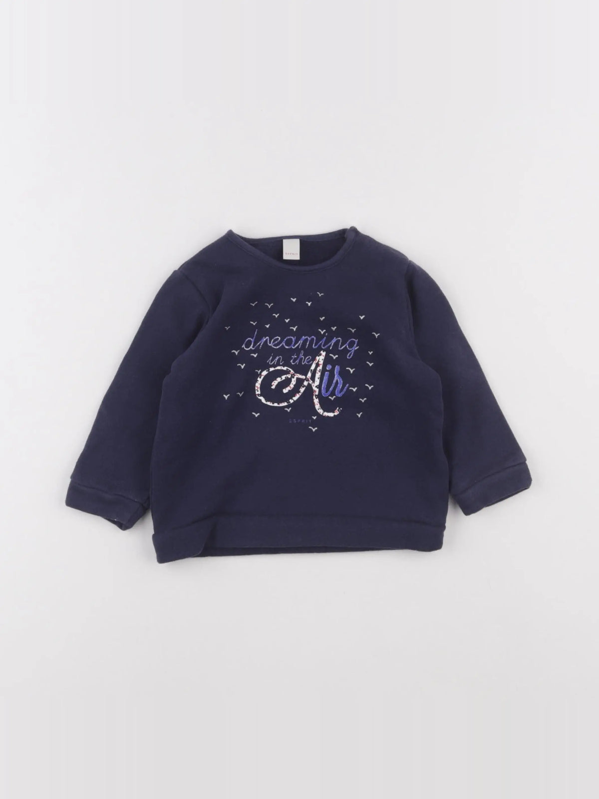 Esprit - sweat bleu - 3 mois