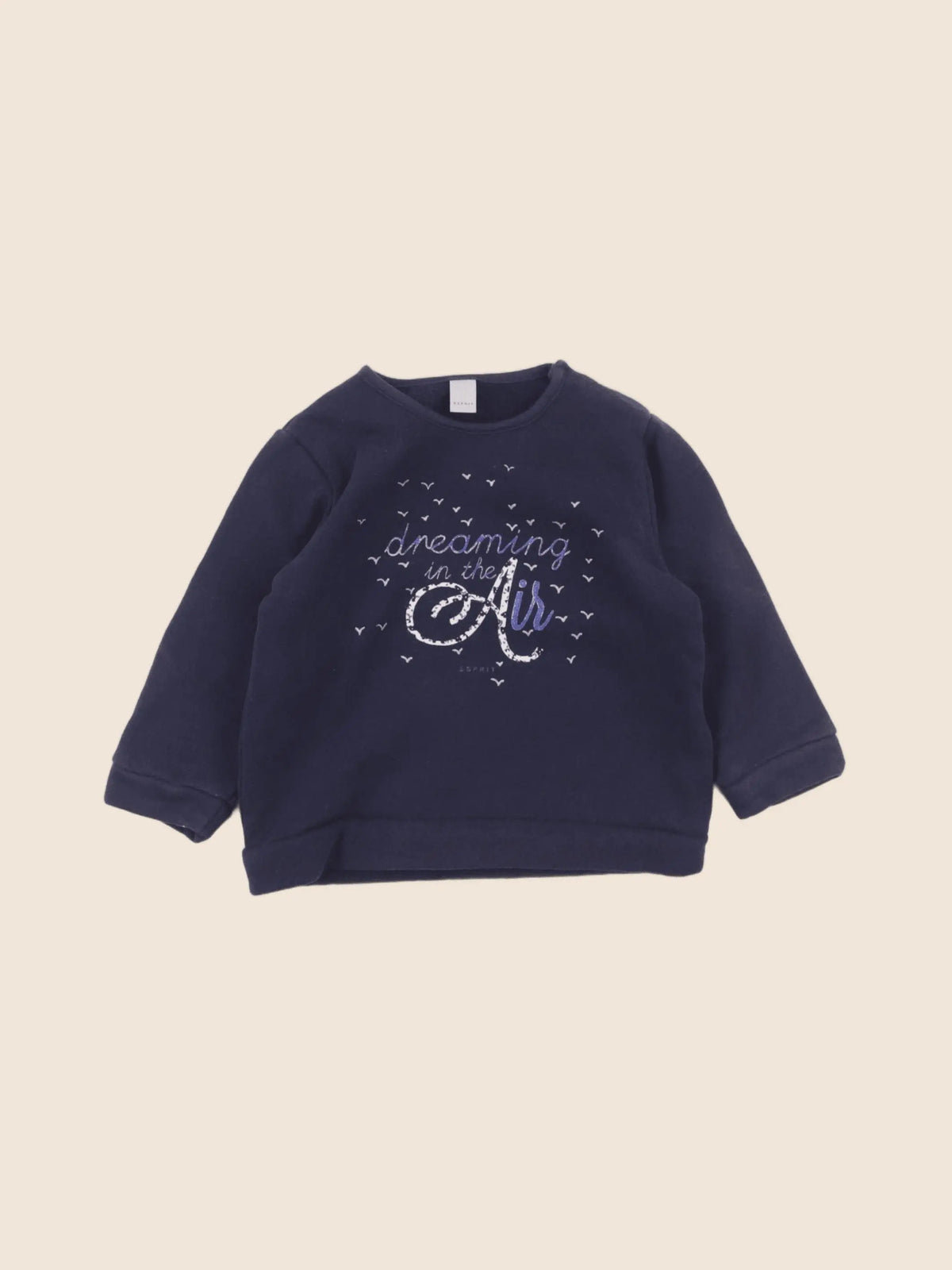 Esprit - sweat bleu - 3 mois