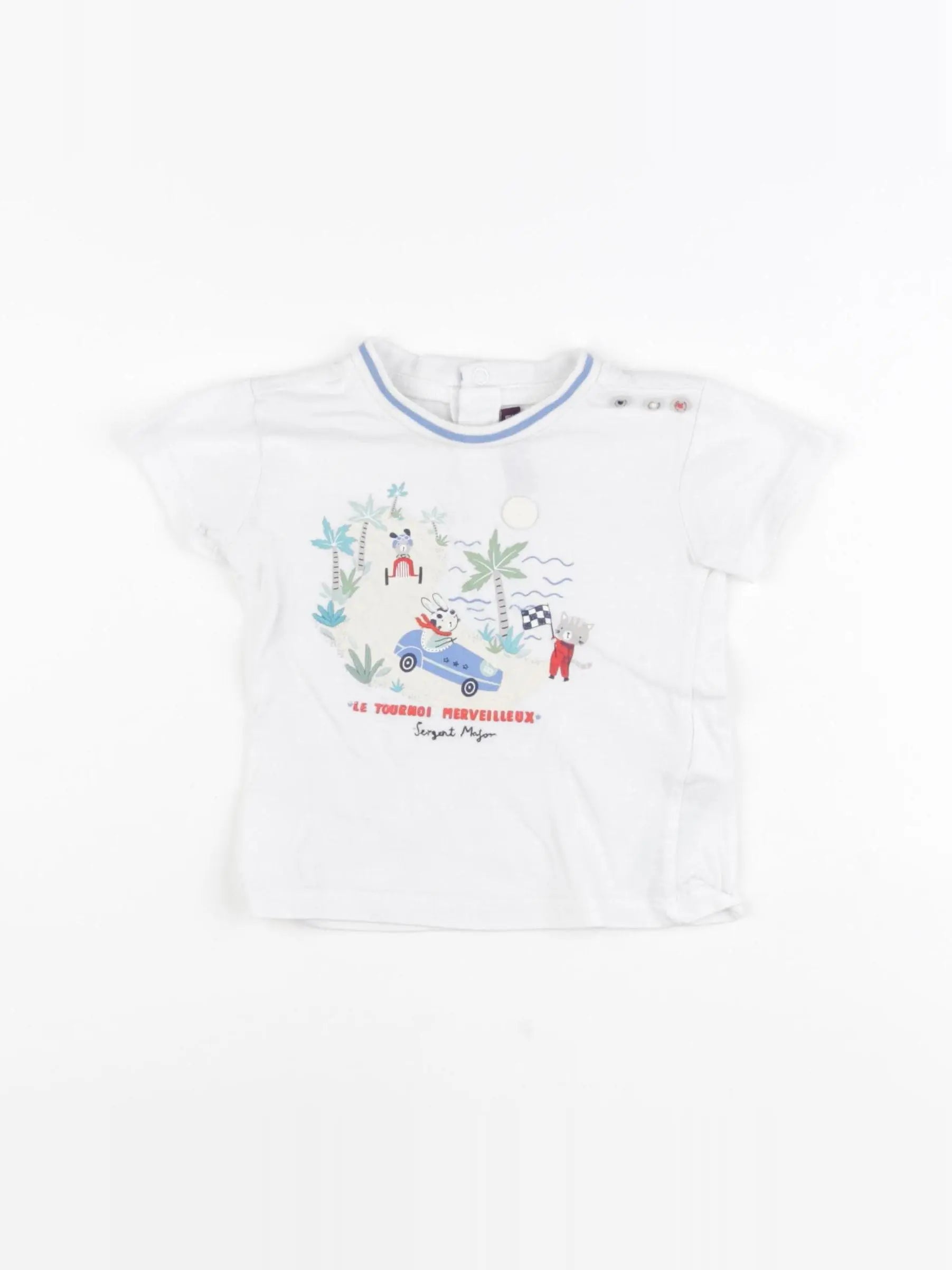 Sergent Major - tee-shirt multicolore - 12 mois