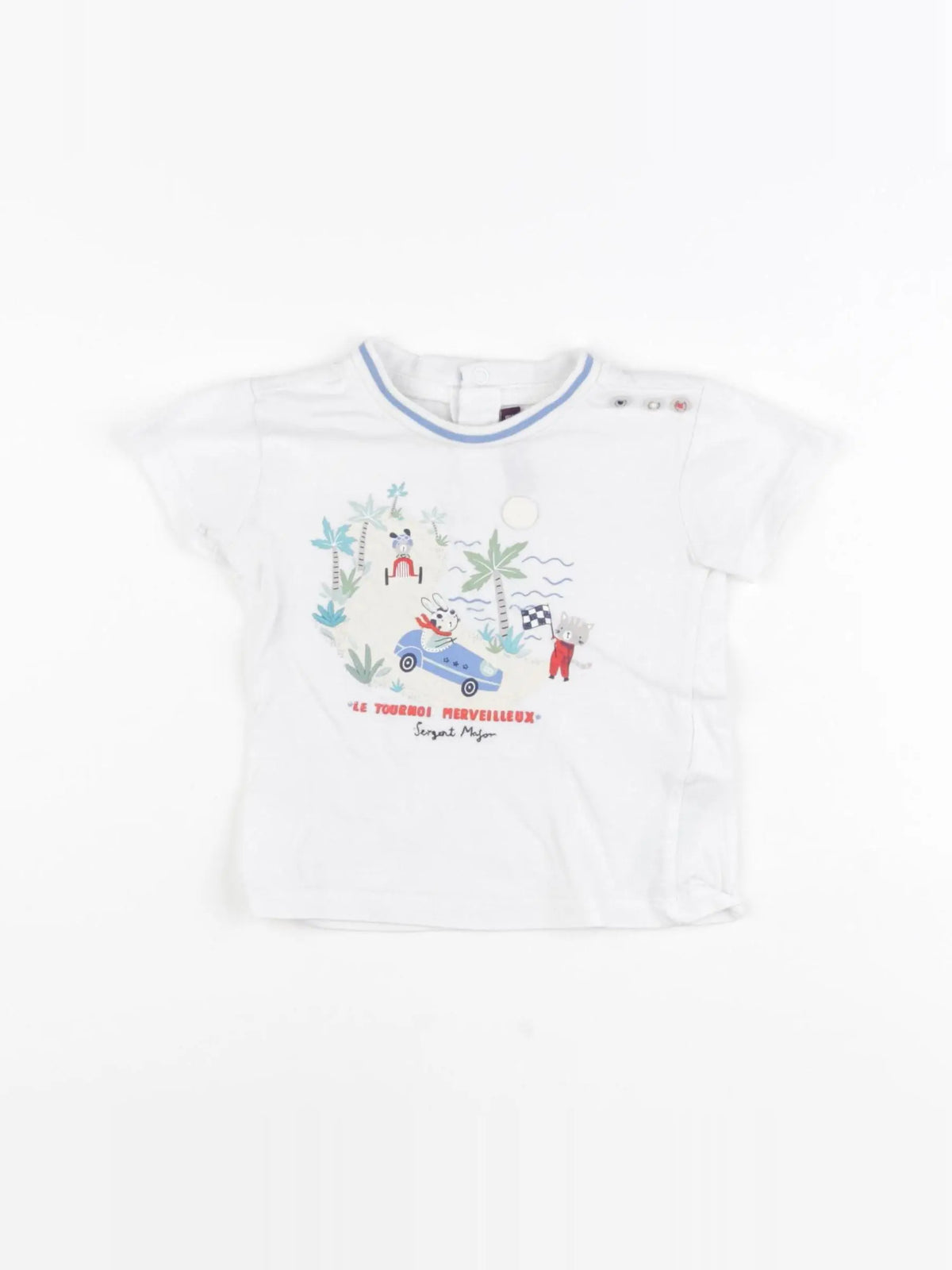 Sergent Major - tee-shirt multicolore - 12 mois