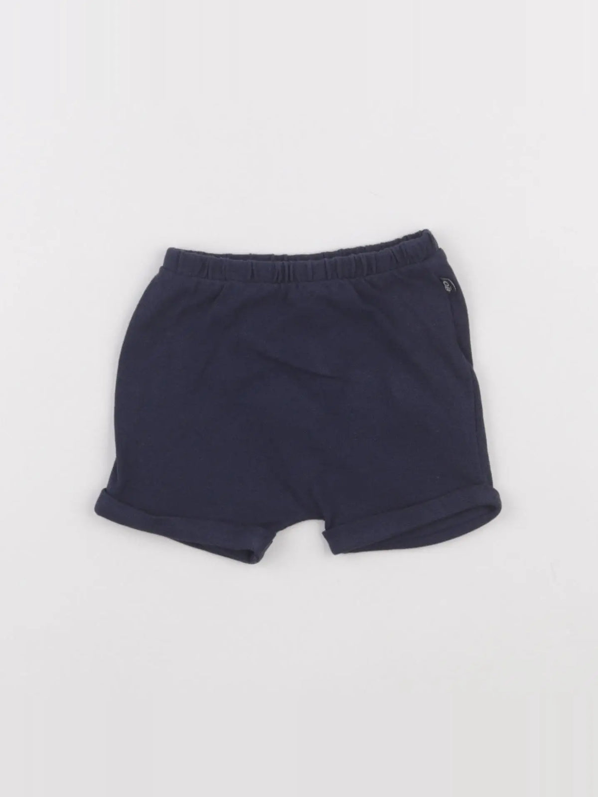 Obaïbi - short bleu - 3 mois