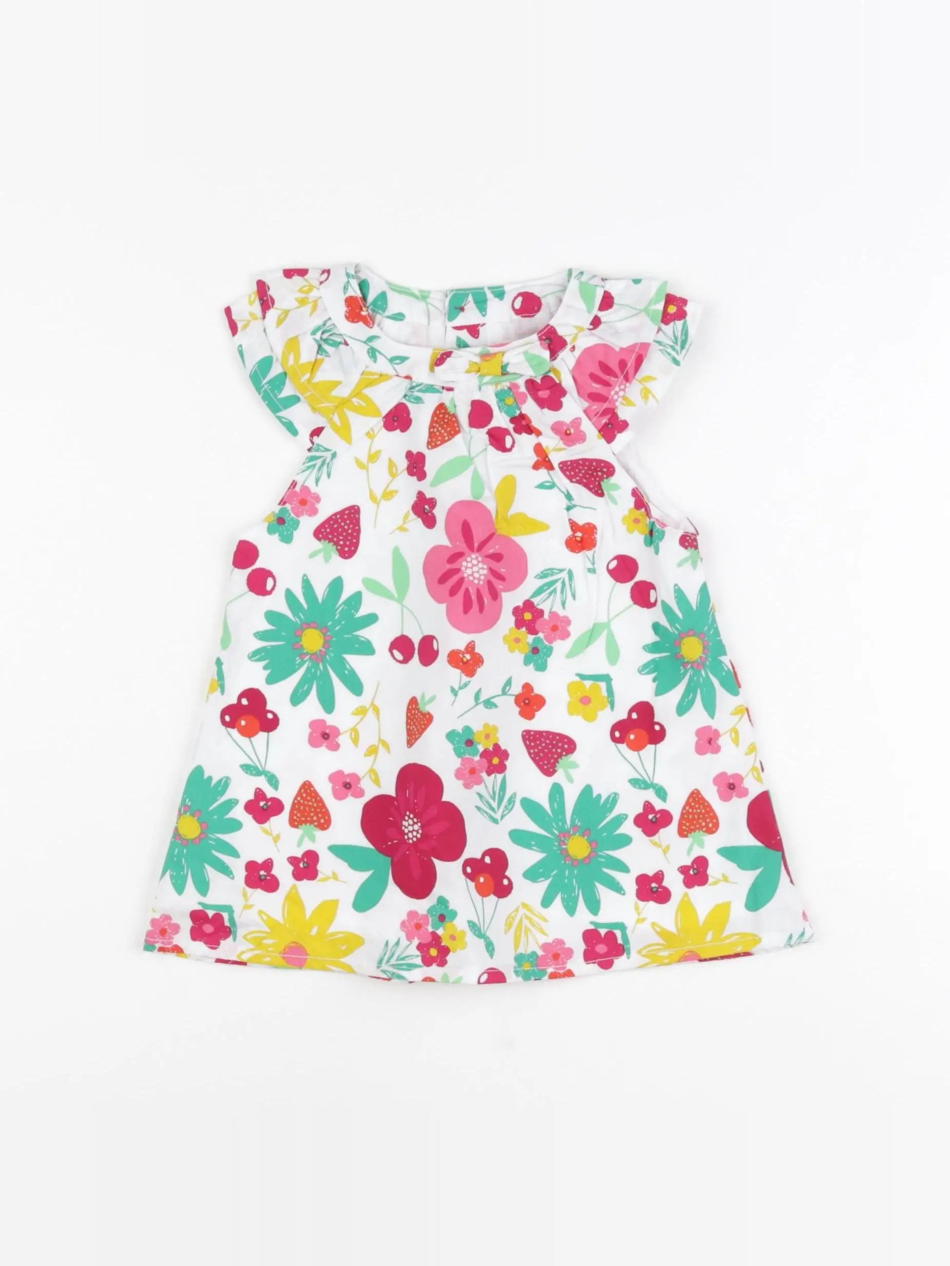 DPAM - robe multicolore - 6 mois