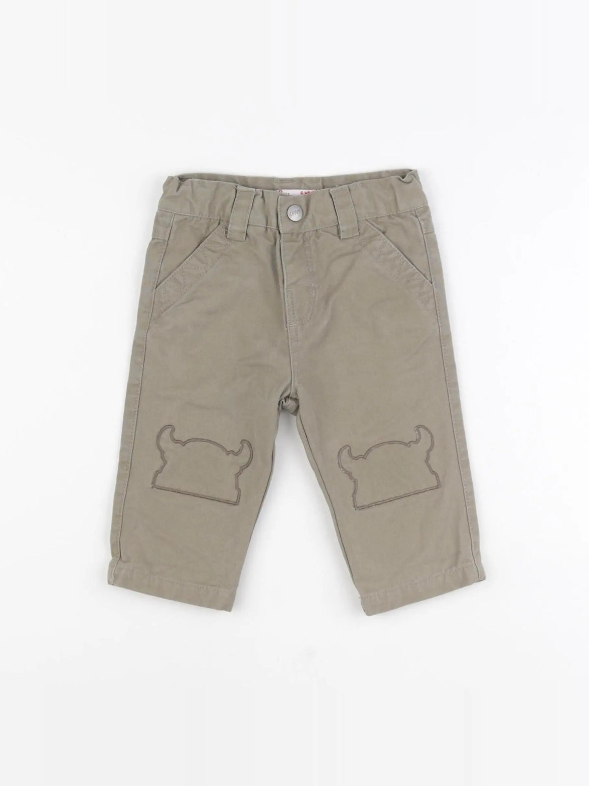 DPAM - pantalon vert - 6 mois