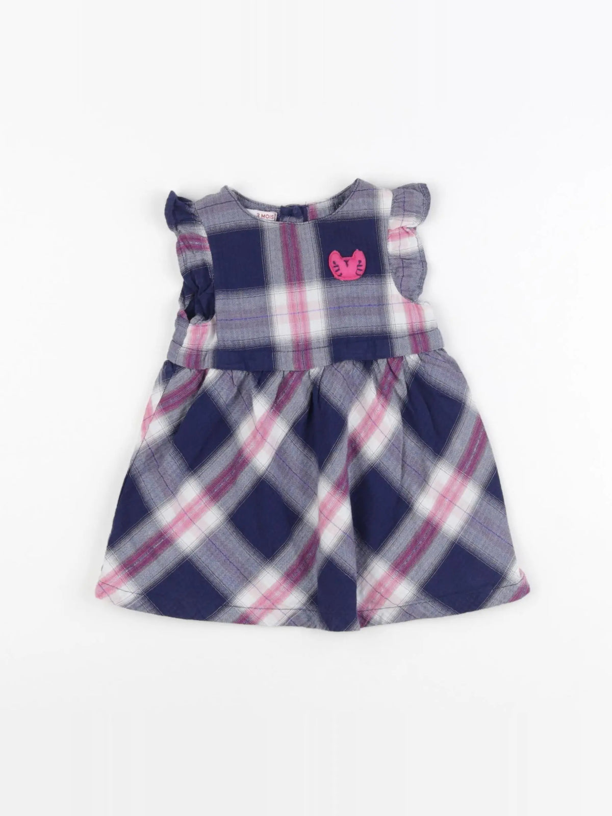 DPAM - robe multicolore - 3 mois