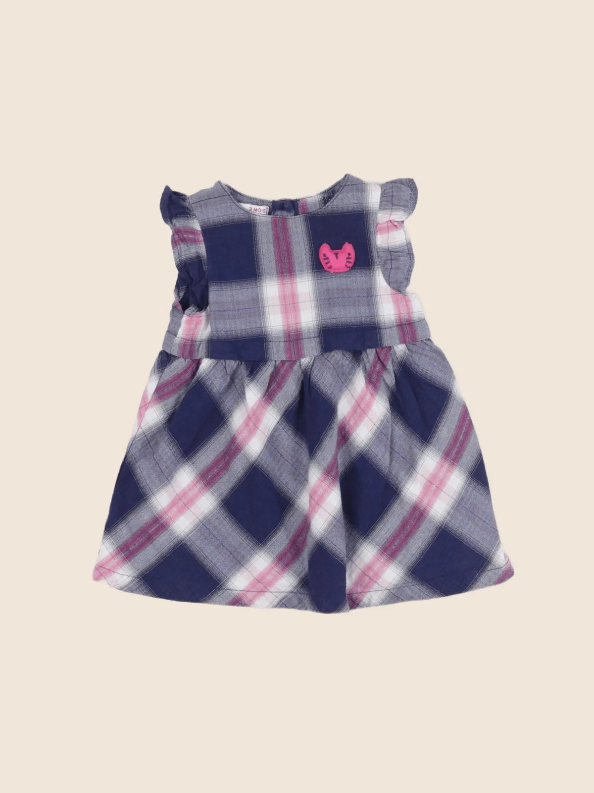DPAM - robe multicolore - 3 mois