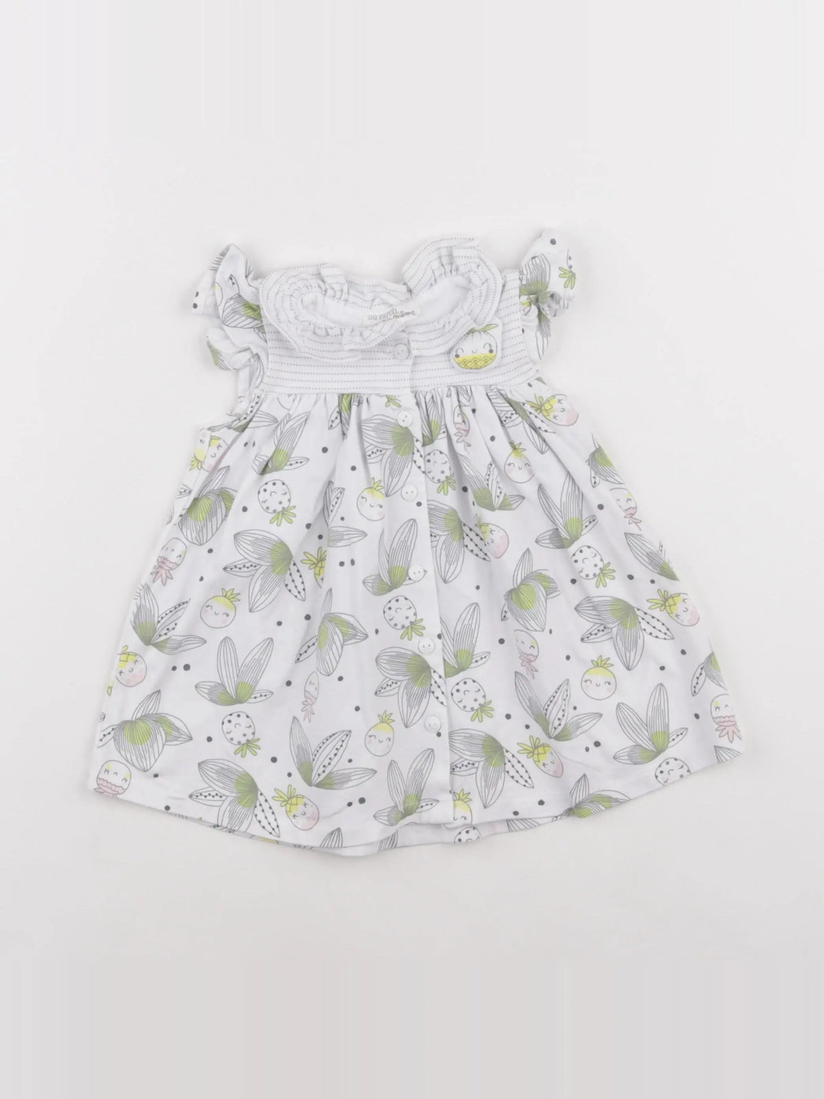 DPAM - robe blanc - 6 mois