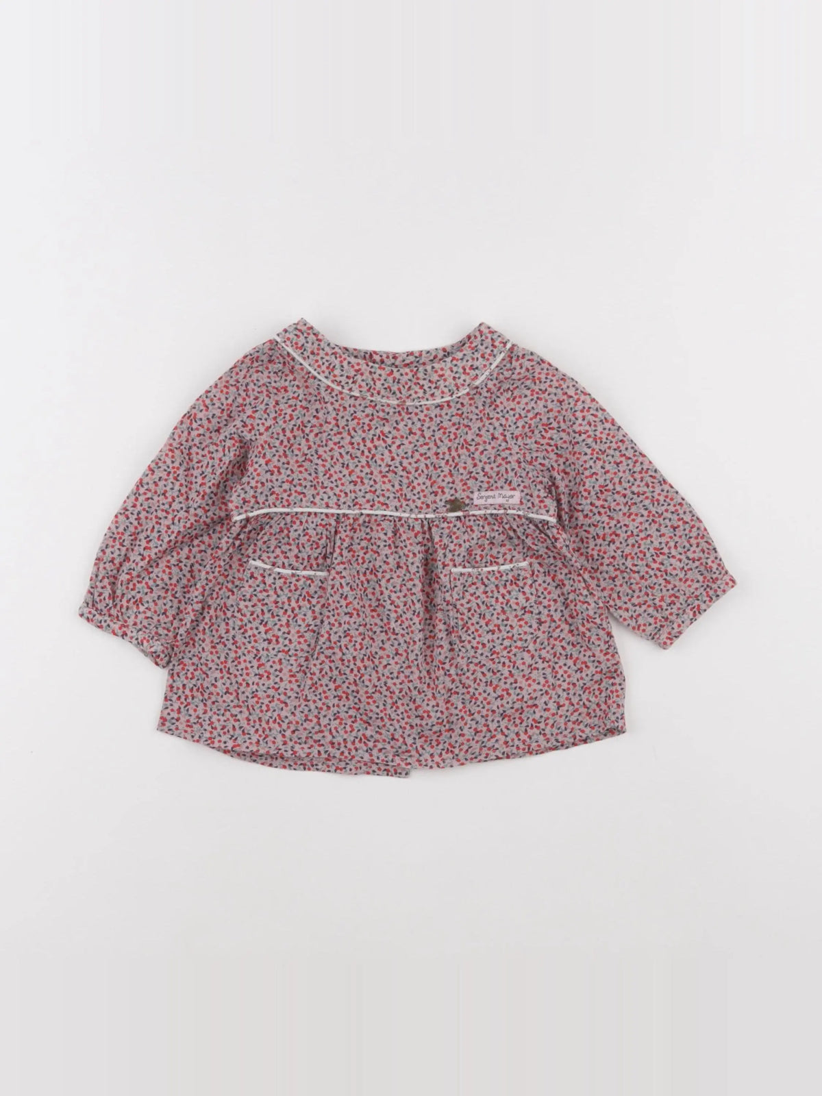 Sergent Major - blouse multicolore - 6 mois