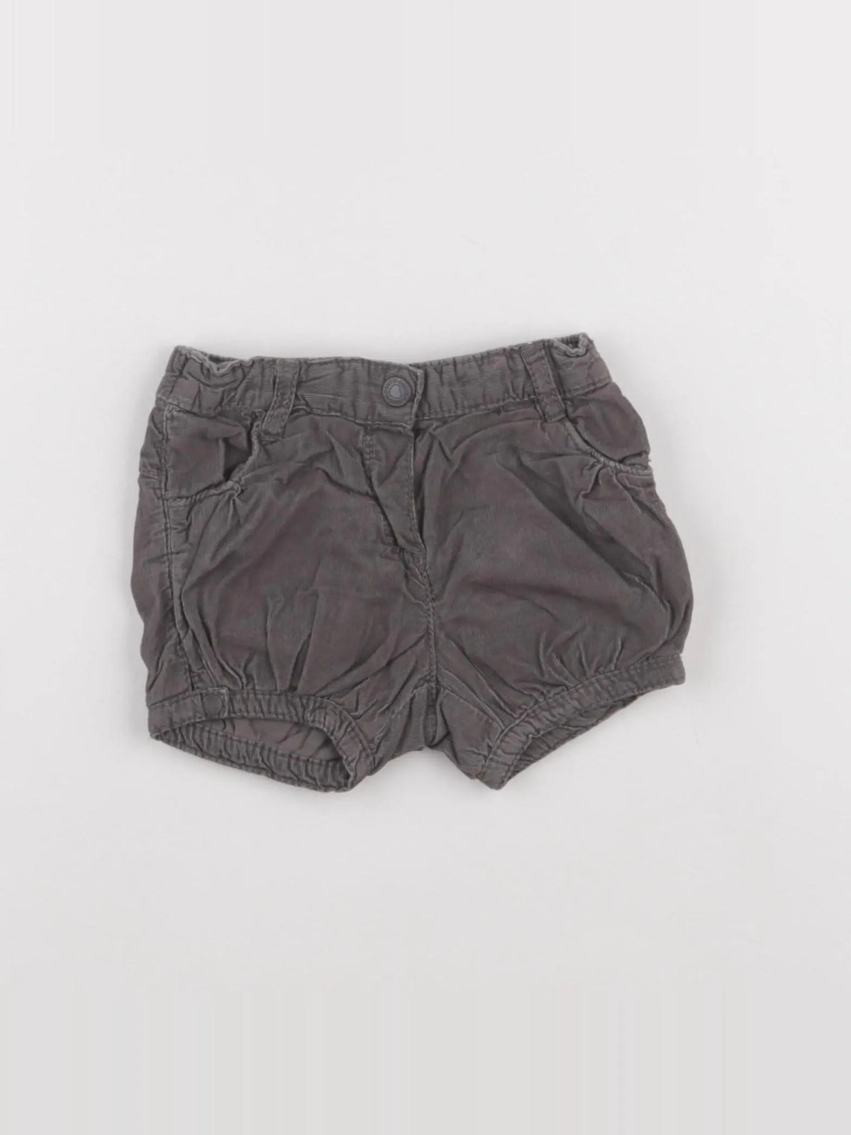 Obaïbi - short gris - 12 mois