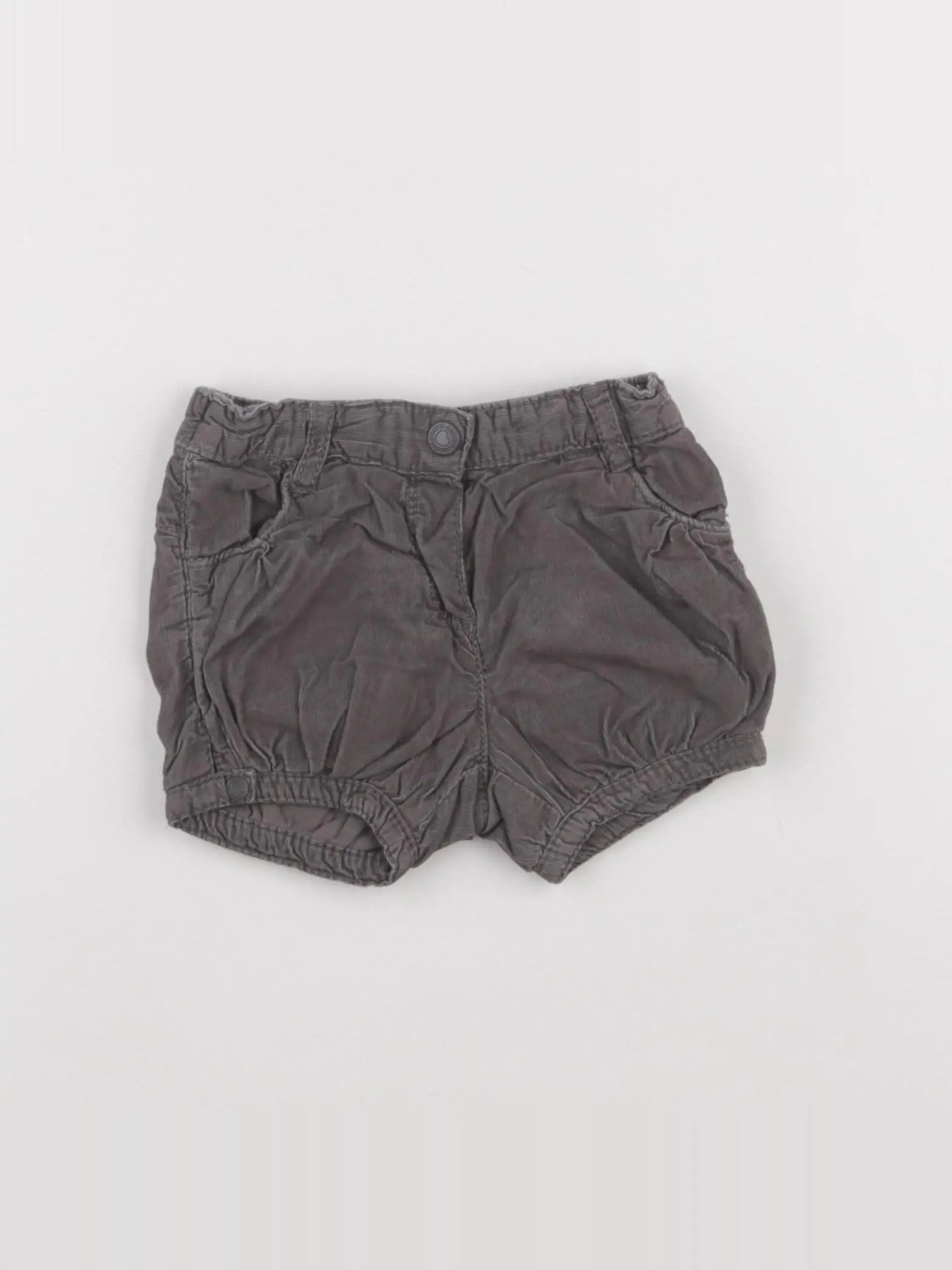 Obaïbi - short gris - 12 mois