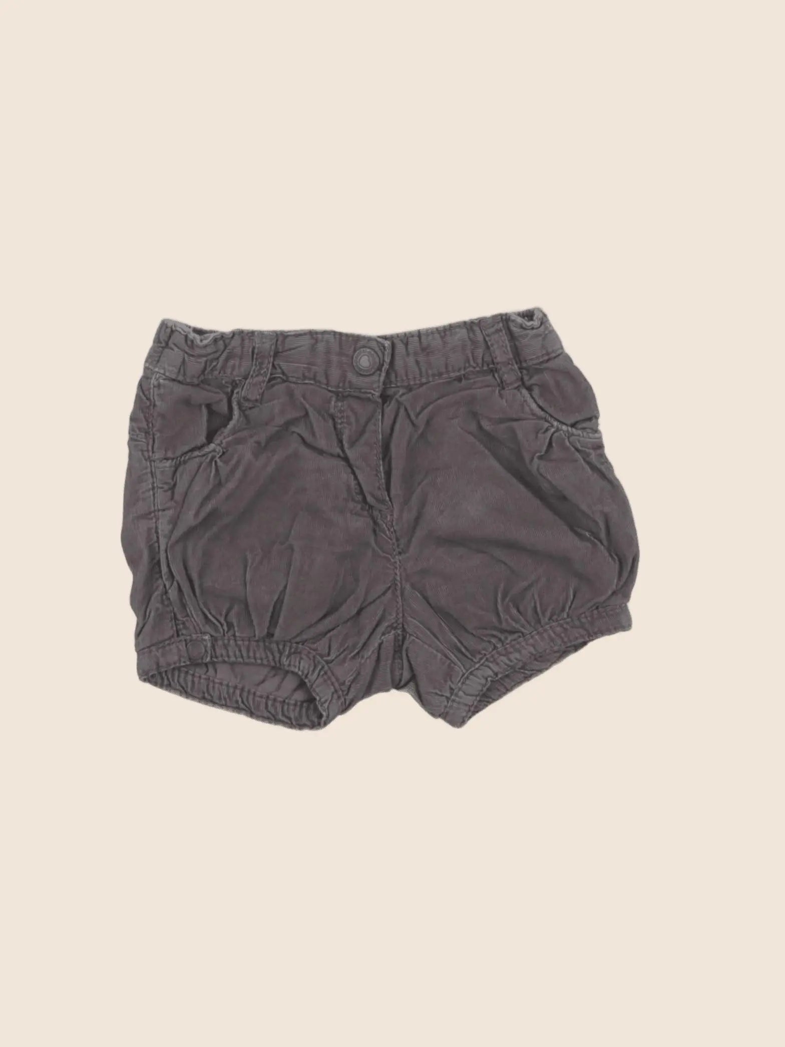 Obaïbi - short gris - 12 mois