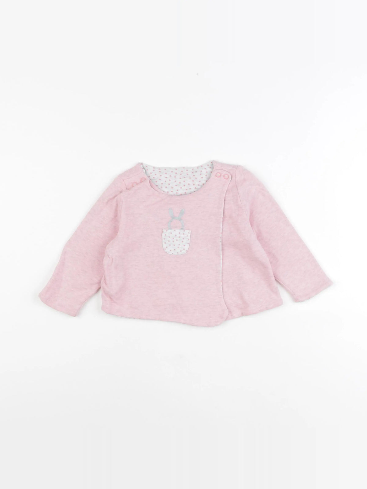Obaïbi - sweat rose - 9 mois