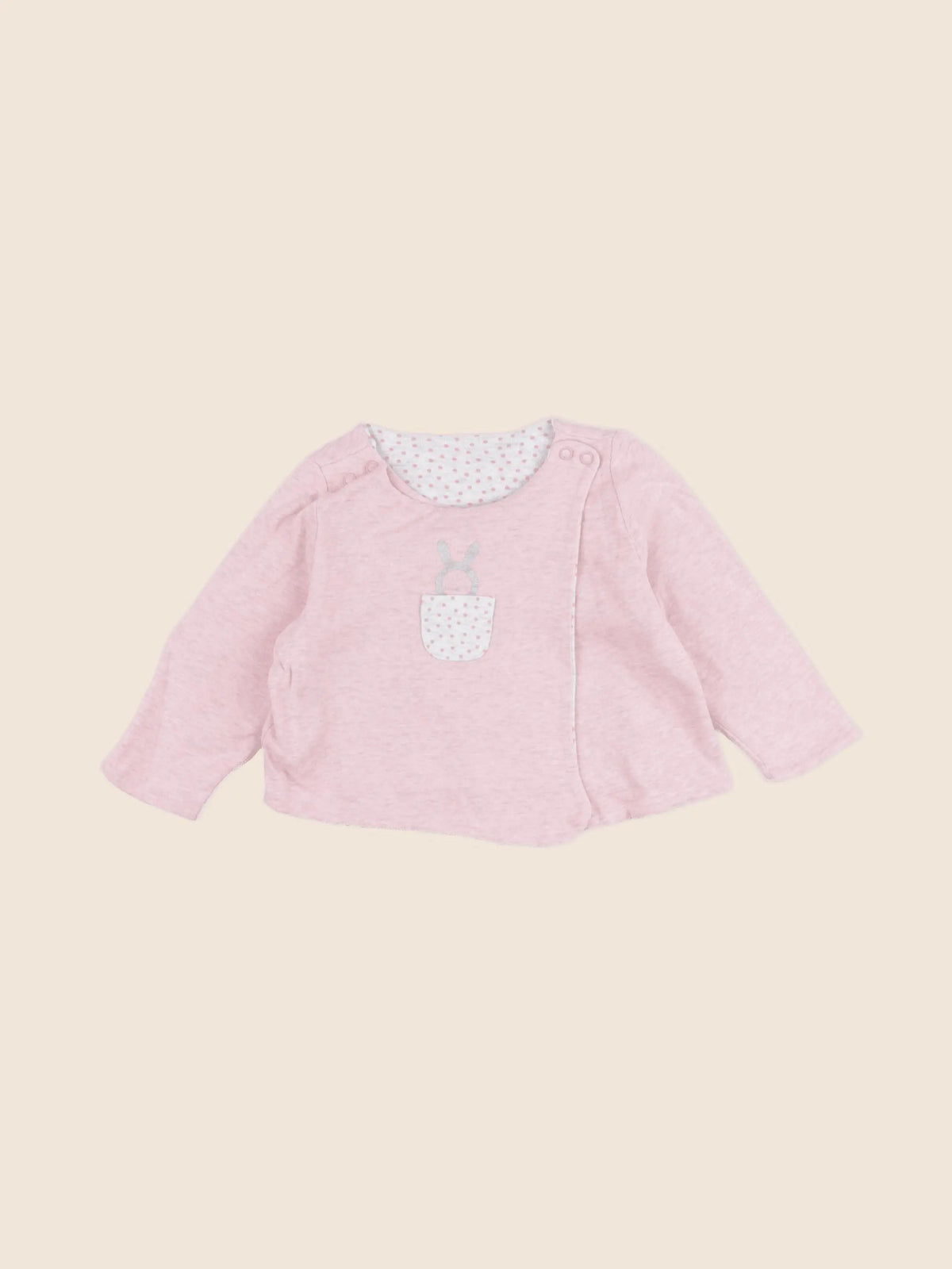 Obaïbi - sweat rose - 9 mois
