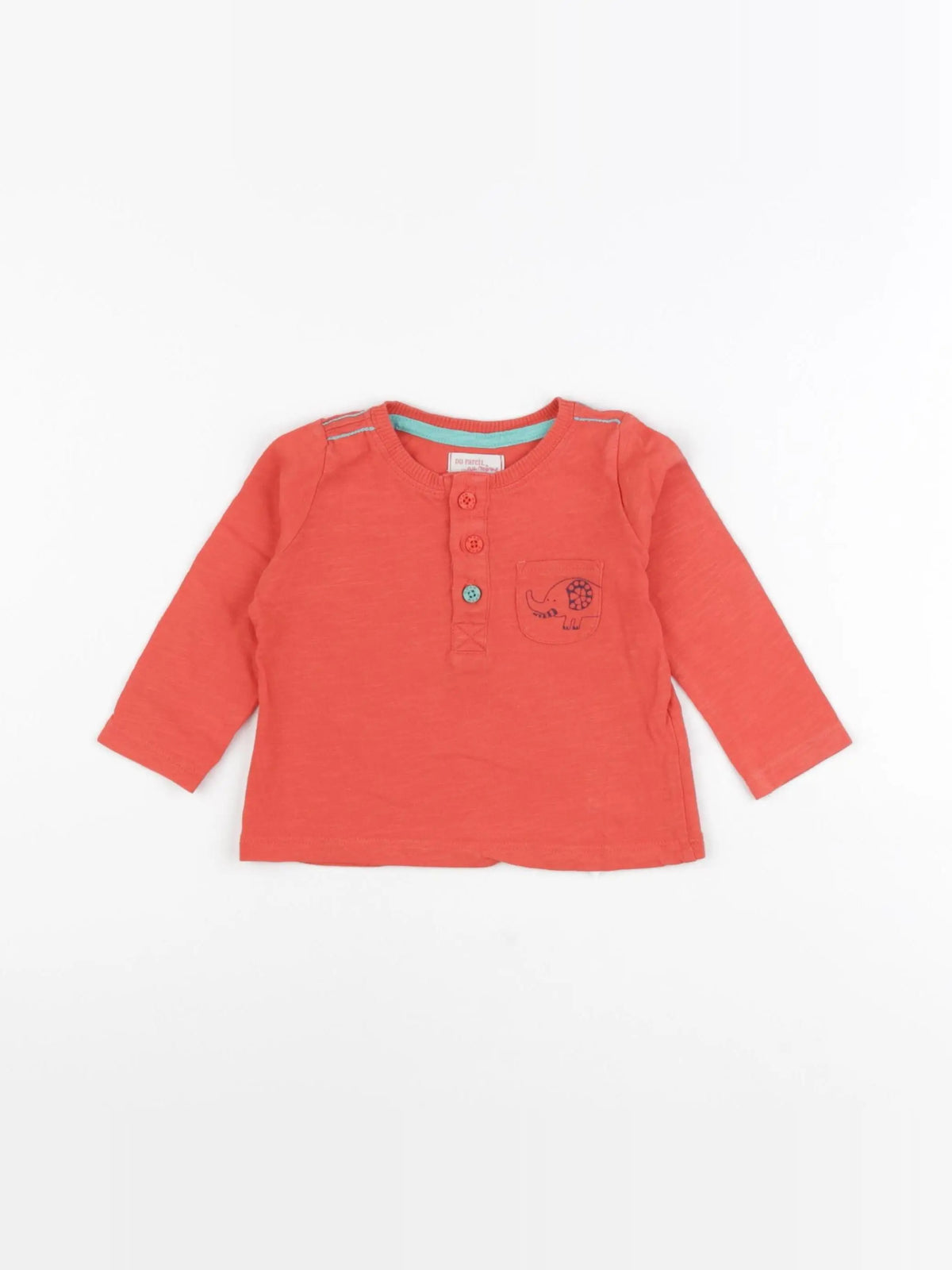 DPAM - tee-shirt rouge - 6 mois