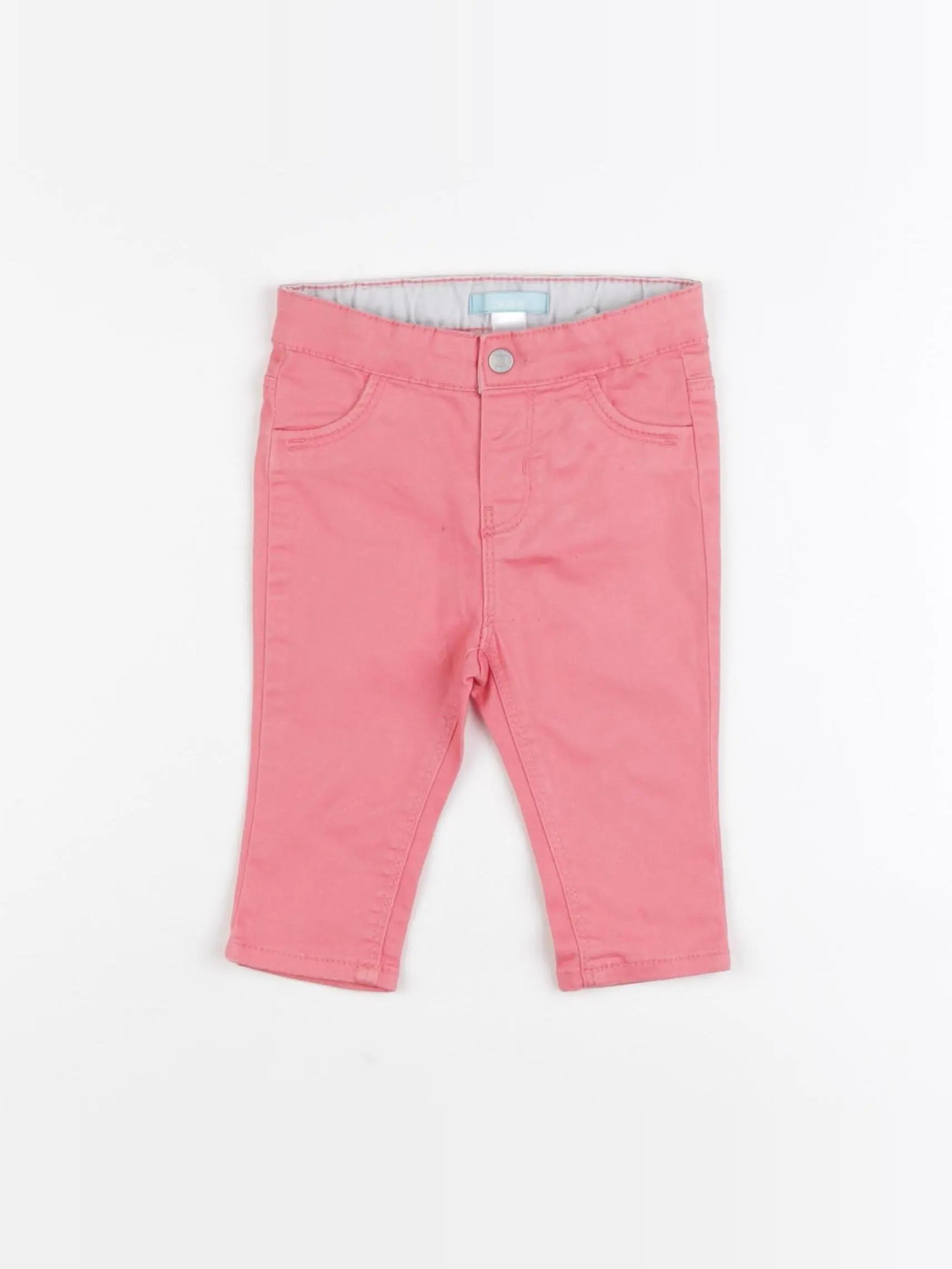 Obaïbi - pantalon rose - 6 mois