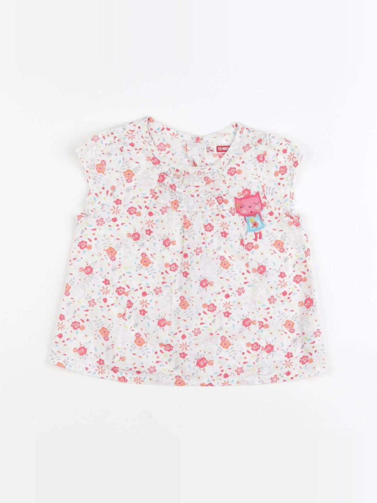 DPAM - robe multicolore - 12 mois