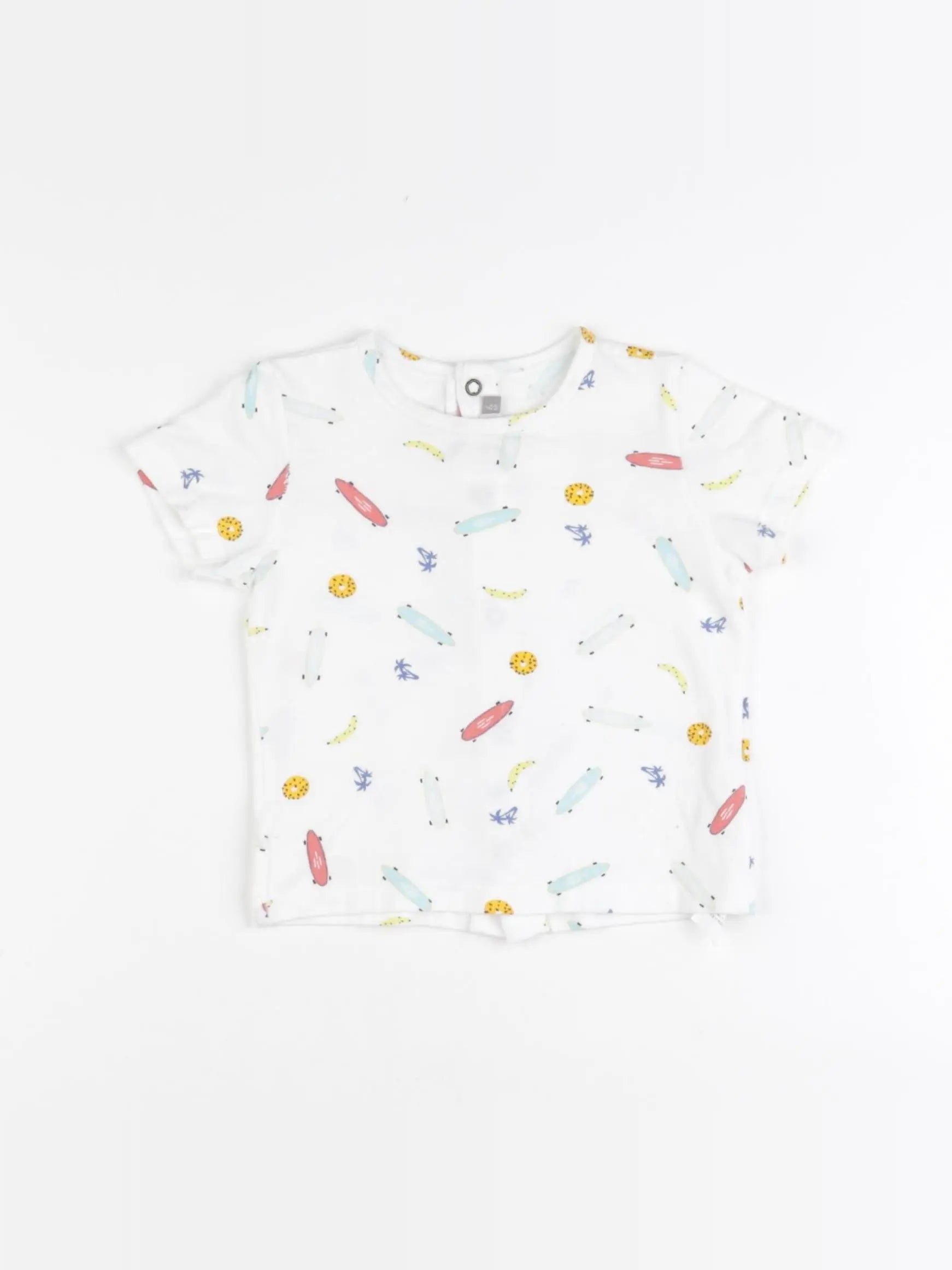 Catimini - tee-shirt multicolore - 6 mois