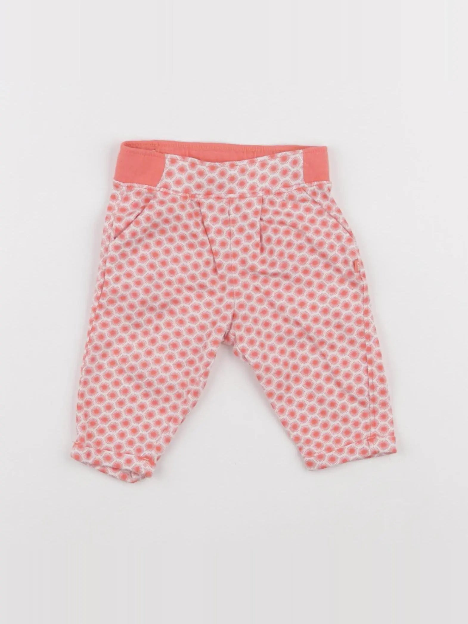 Obaïbi - pantalon orange - 3 mois