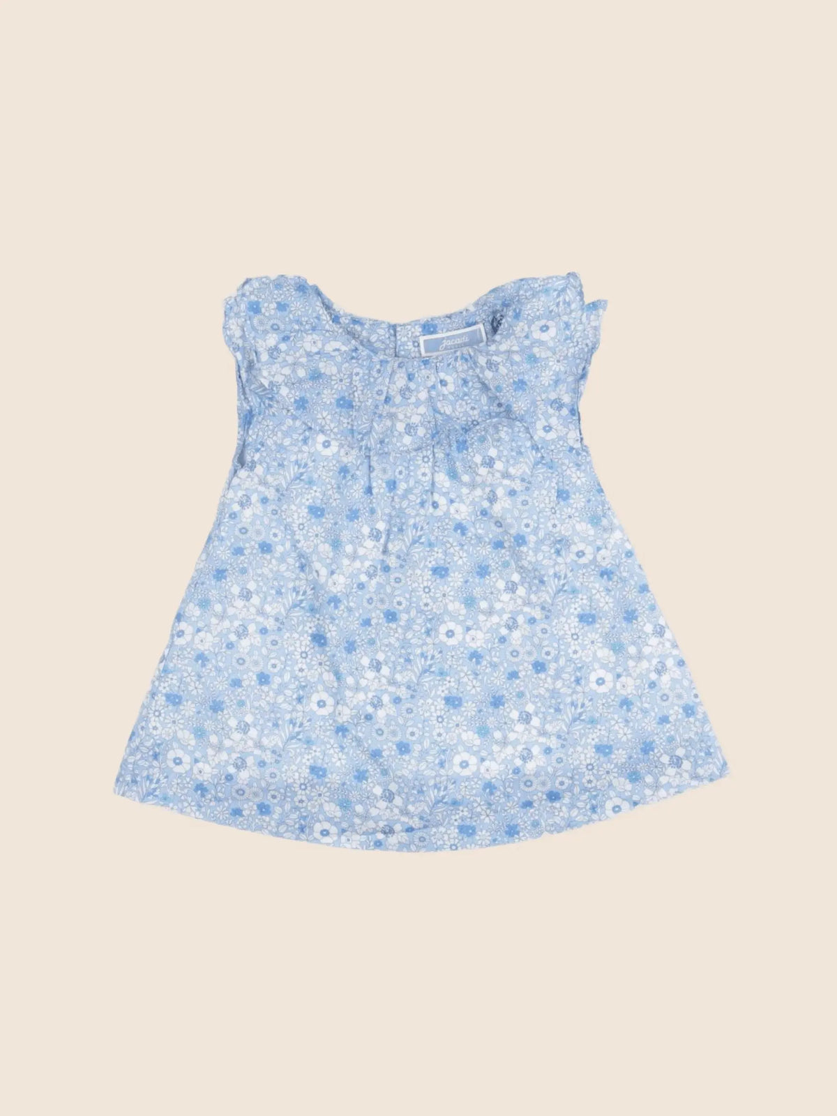 Jacadi - robe liberty bleu - 3 mois