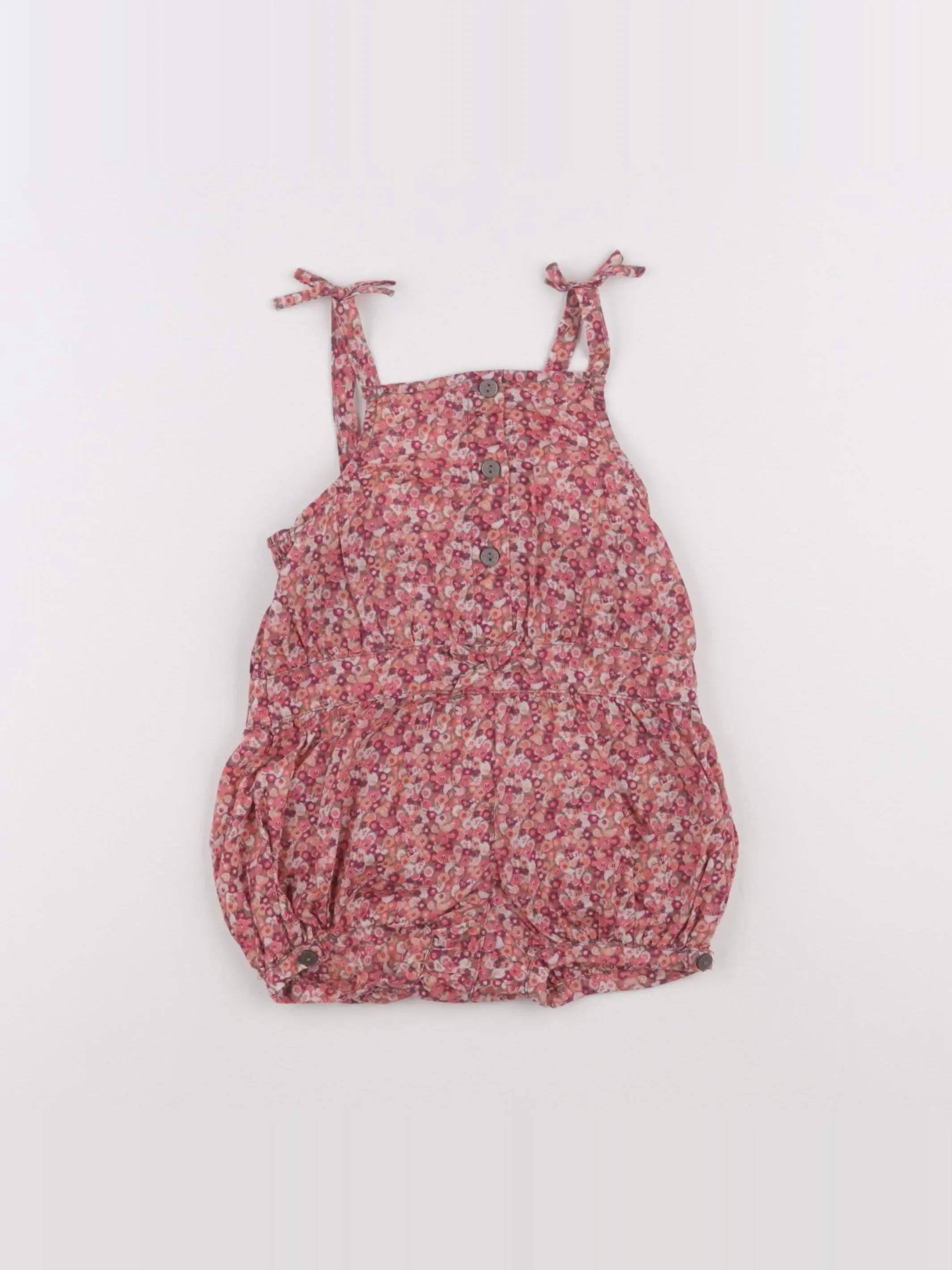 Obaïbi - combinaison multicolore - 12 mois