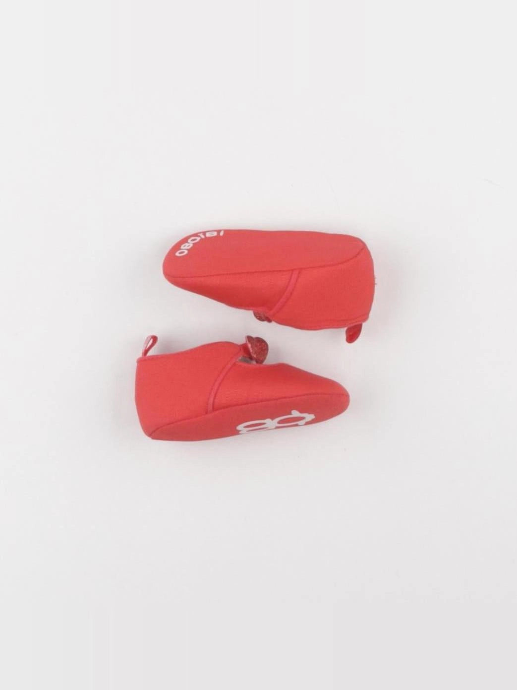 Obaïbi - chaussons rouge - pointure 16/17