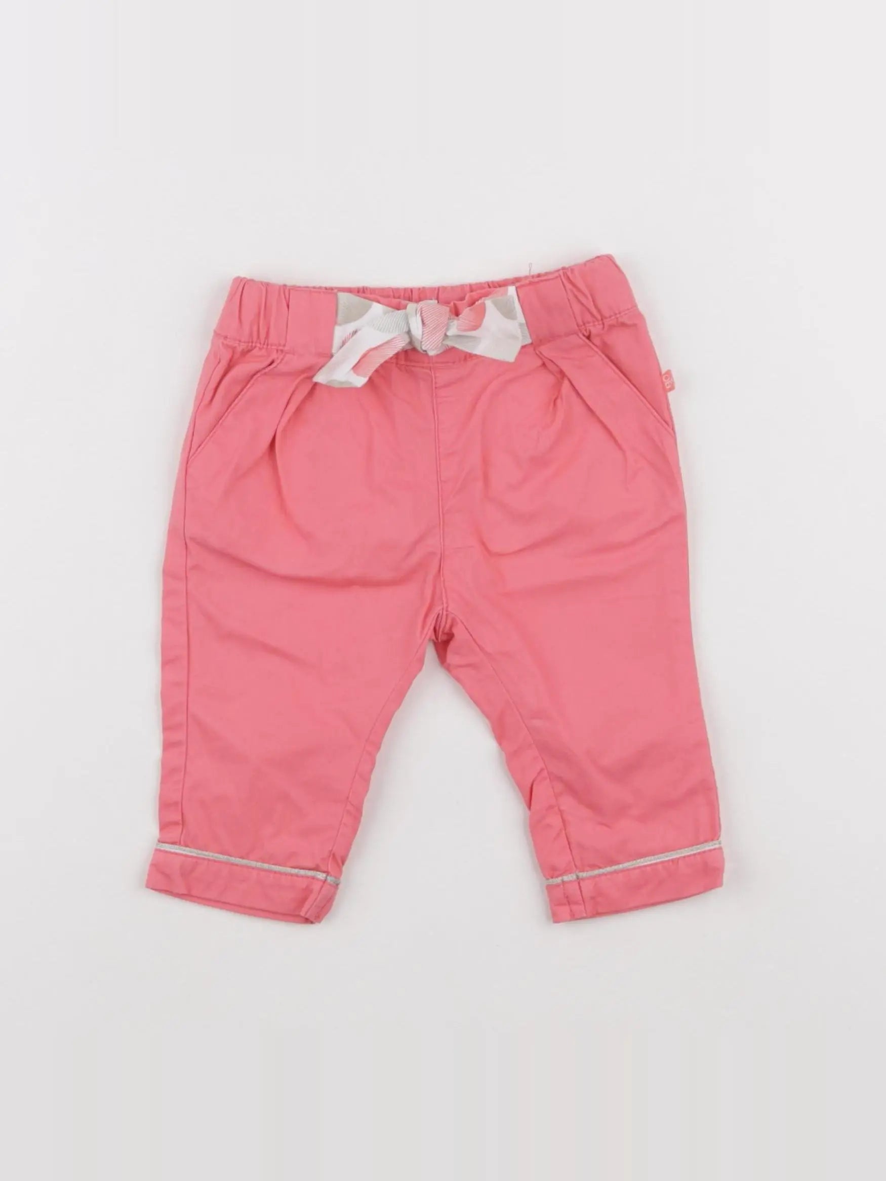 Obaïbi - pantalon rose - 6 mois