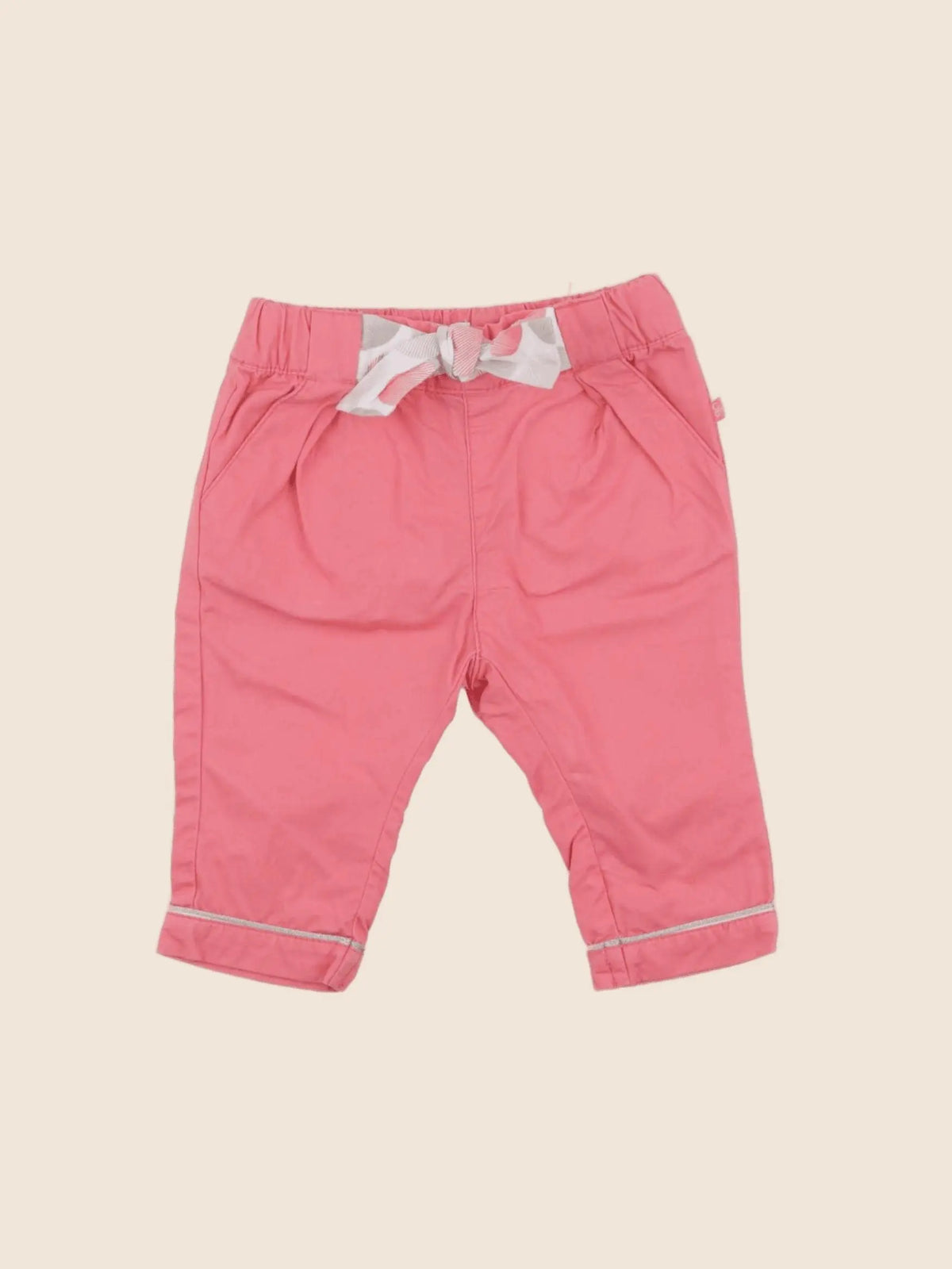 Obaïbi - pantalon rose - 6 mois