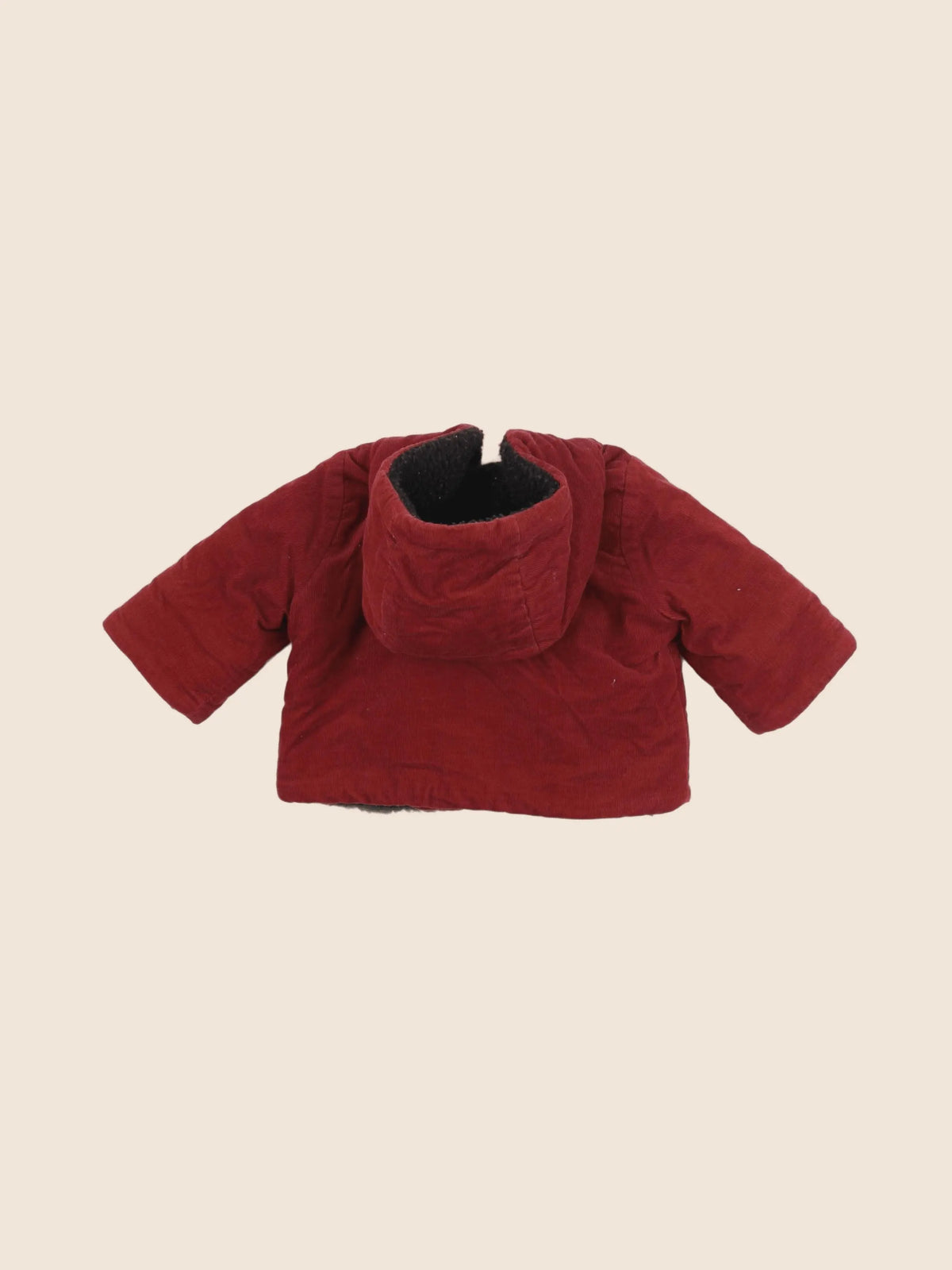 Bonpoint - manteau rouge - 6 mois