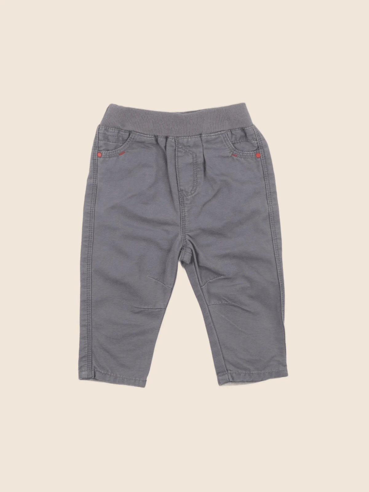Obaïbi - pantalon gris - 6 mois
