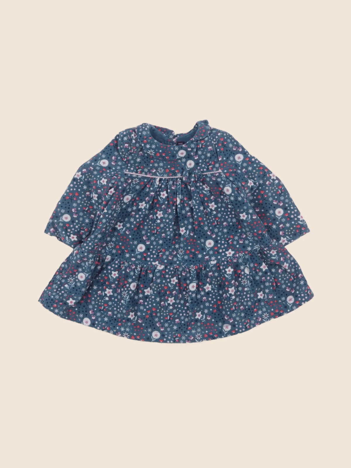 Sergent Major - robe bleu - 6 mois